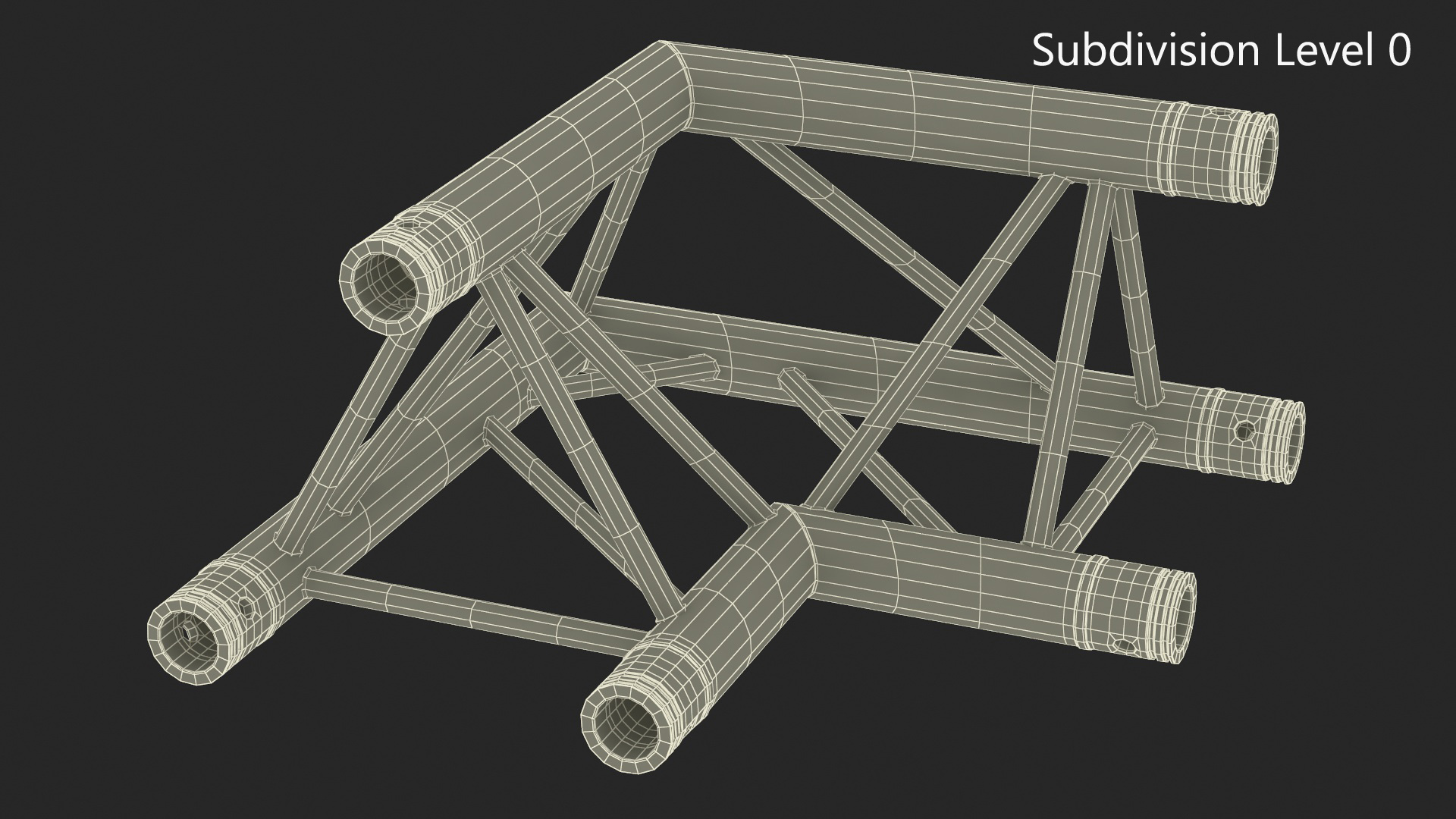 Construction Truss Modular Large 3D
