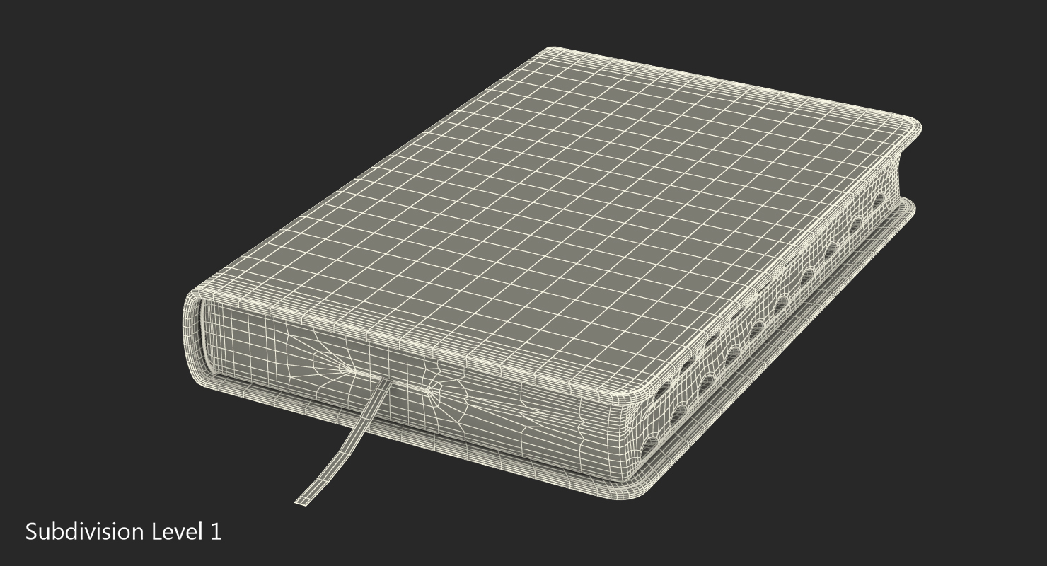 Holy Bible Closed Book 3D