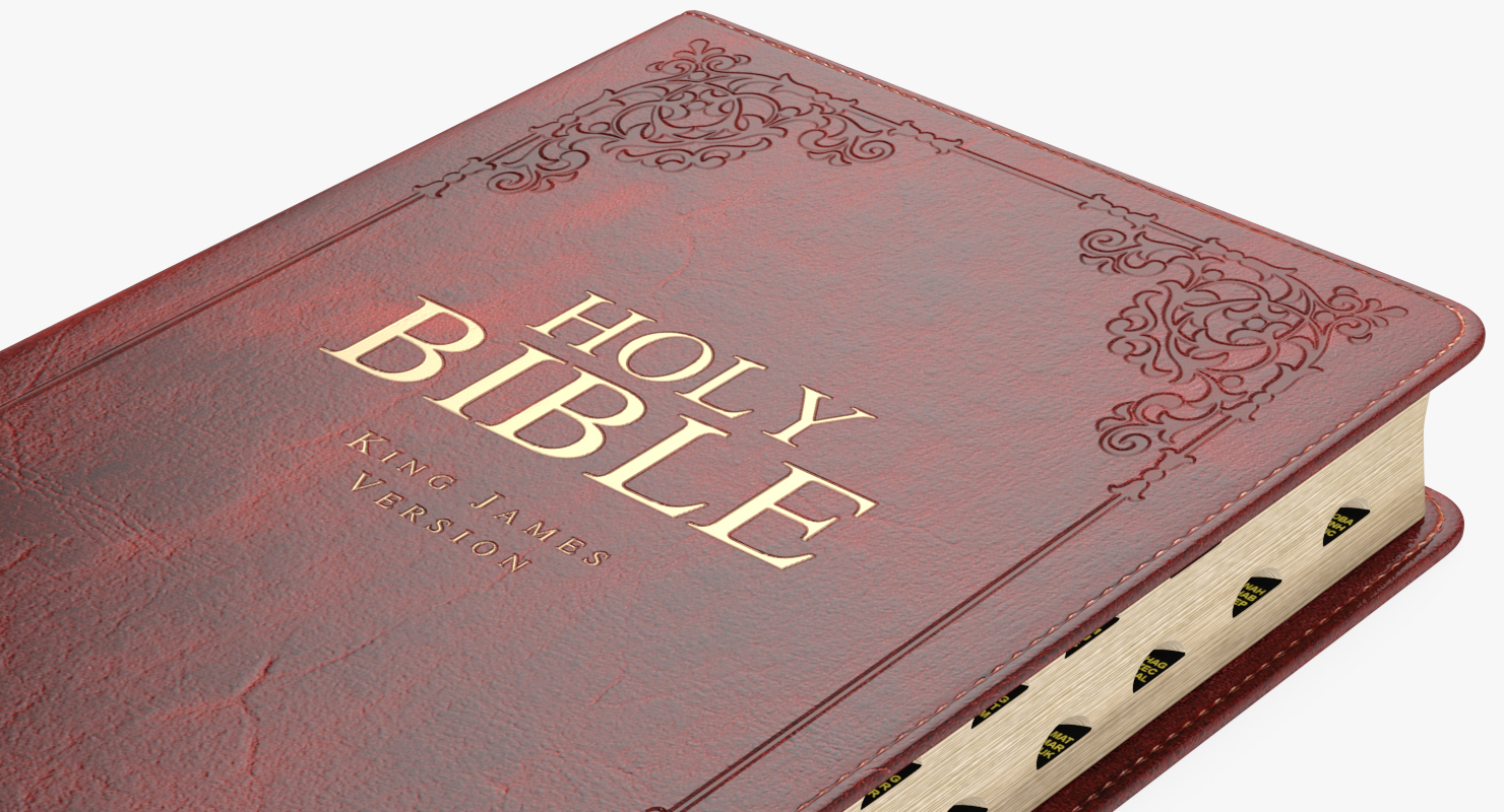 Holy Bible Closed Book 3D