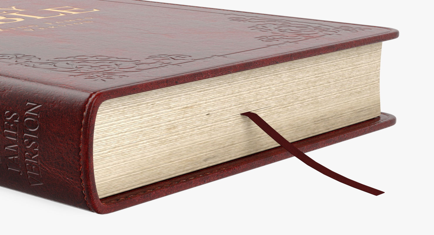 Holy Bible Closed Book 3D