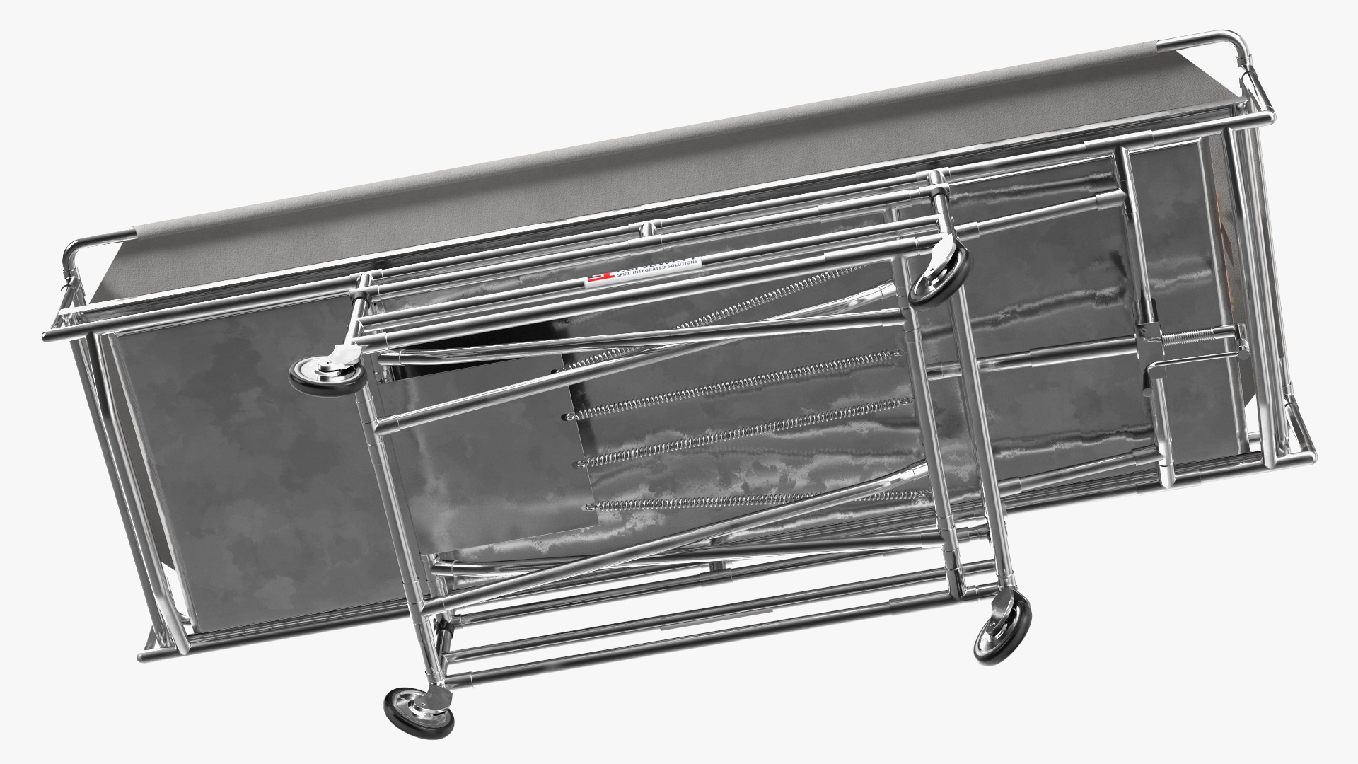 Covered Gurney CSI Jevett with Male Corpse 3D