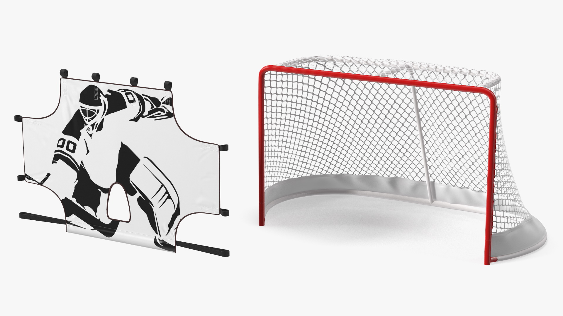 3D Hockey Goalie Simulator model