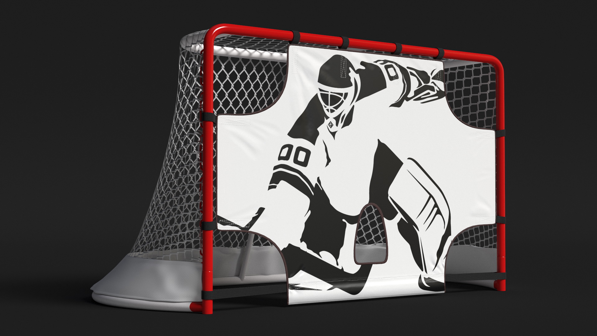 3D Hockey Goalie Simulator model