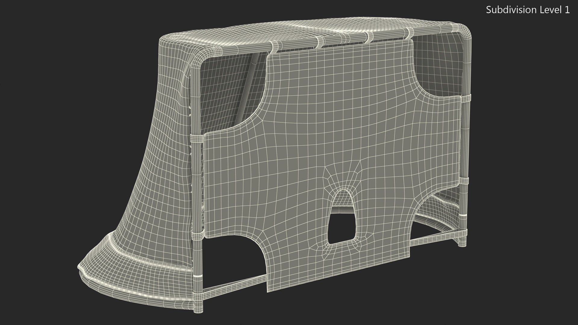 3D Hockey Goalie Simulator model