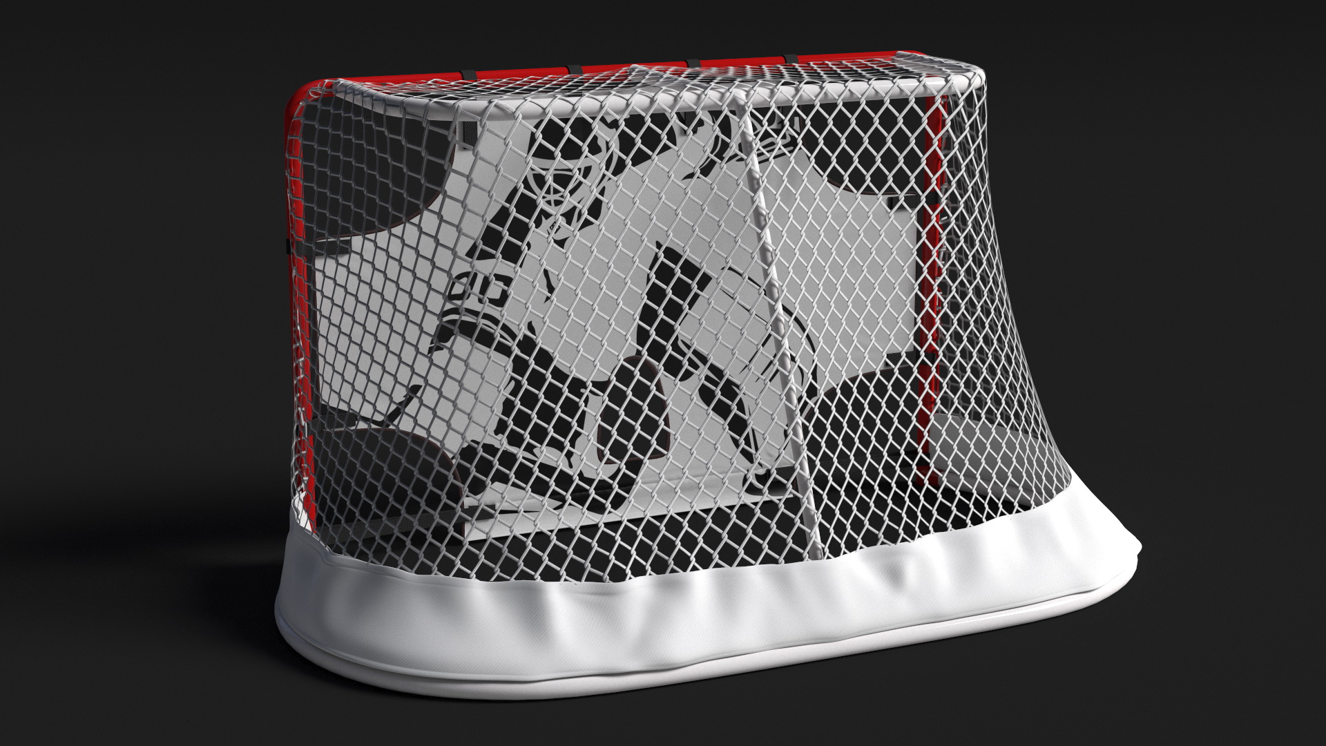 3D Hockey Goalie Simulator model