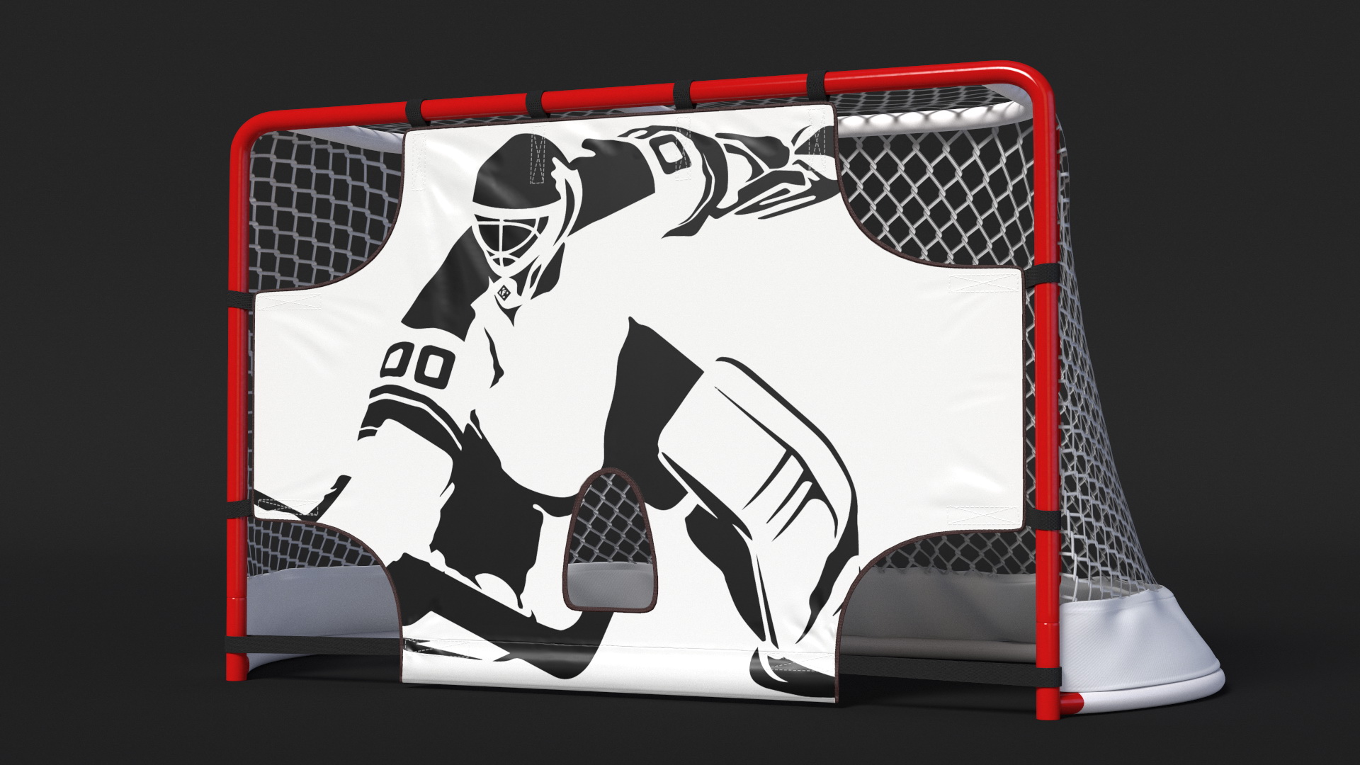 3D Hockey Goalie Simulator model