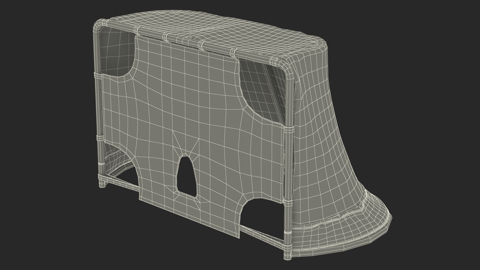 3D Hockey Goalie Simulator model