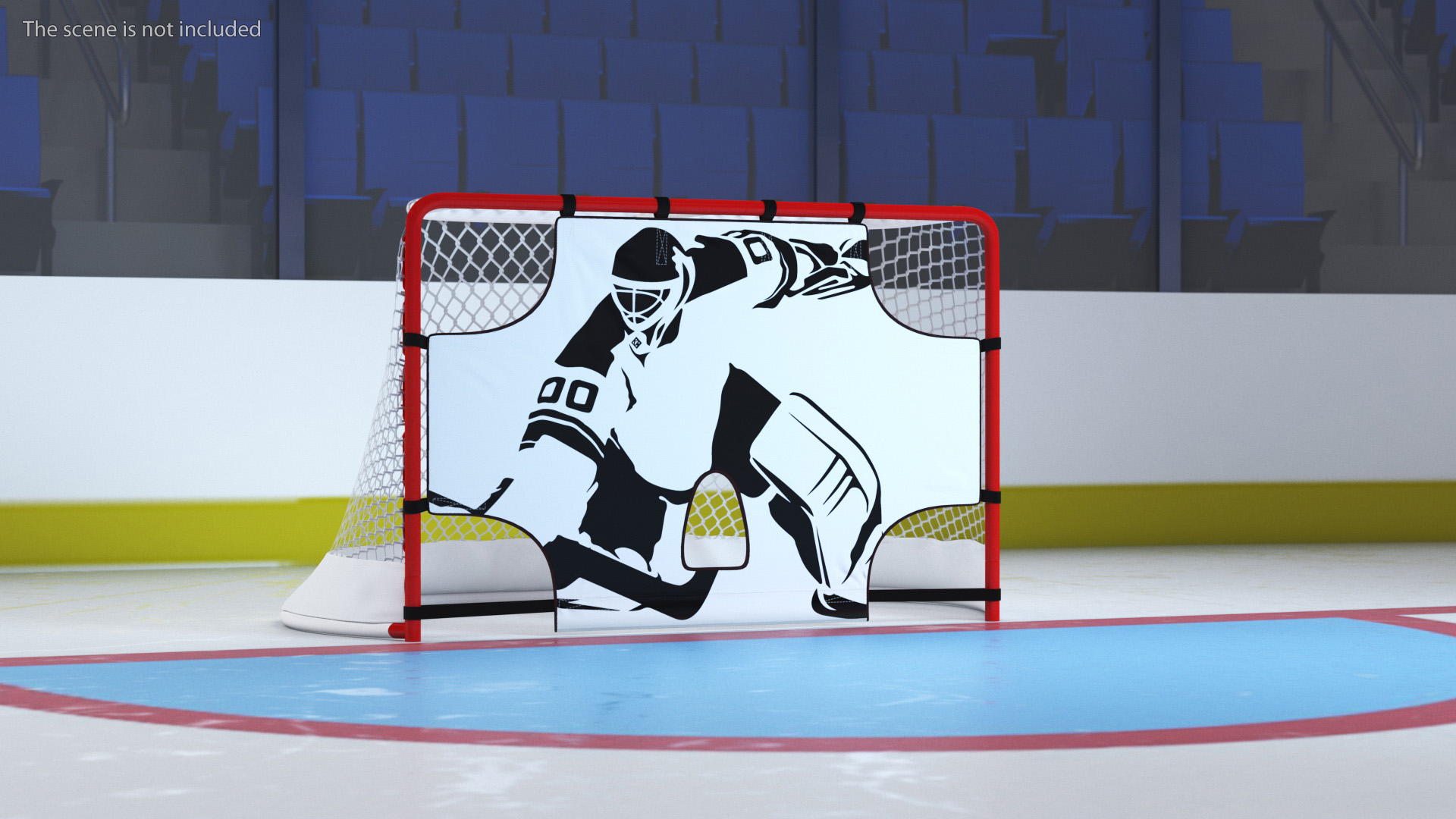 3D Hockey Goalie Simulator model