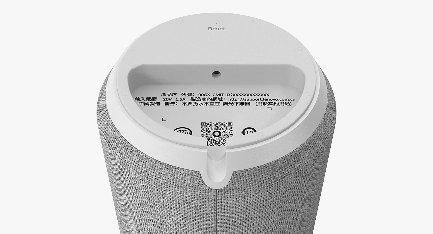 3D Smart Speaker Lenovo Smart Assistant
