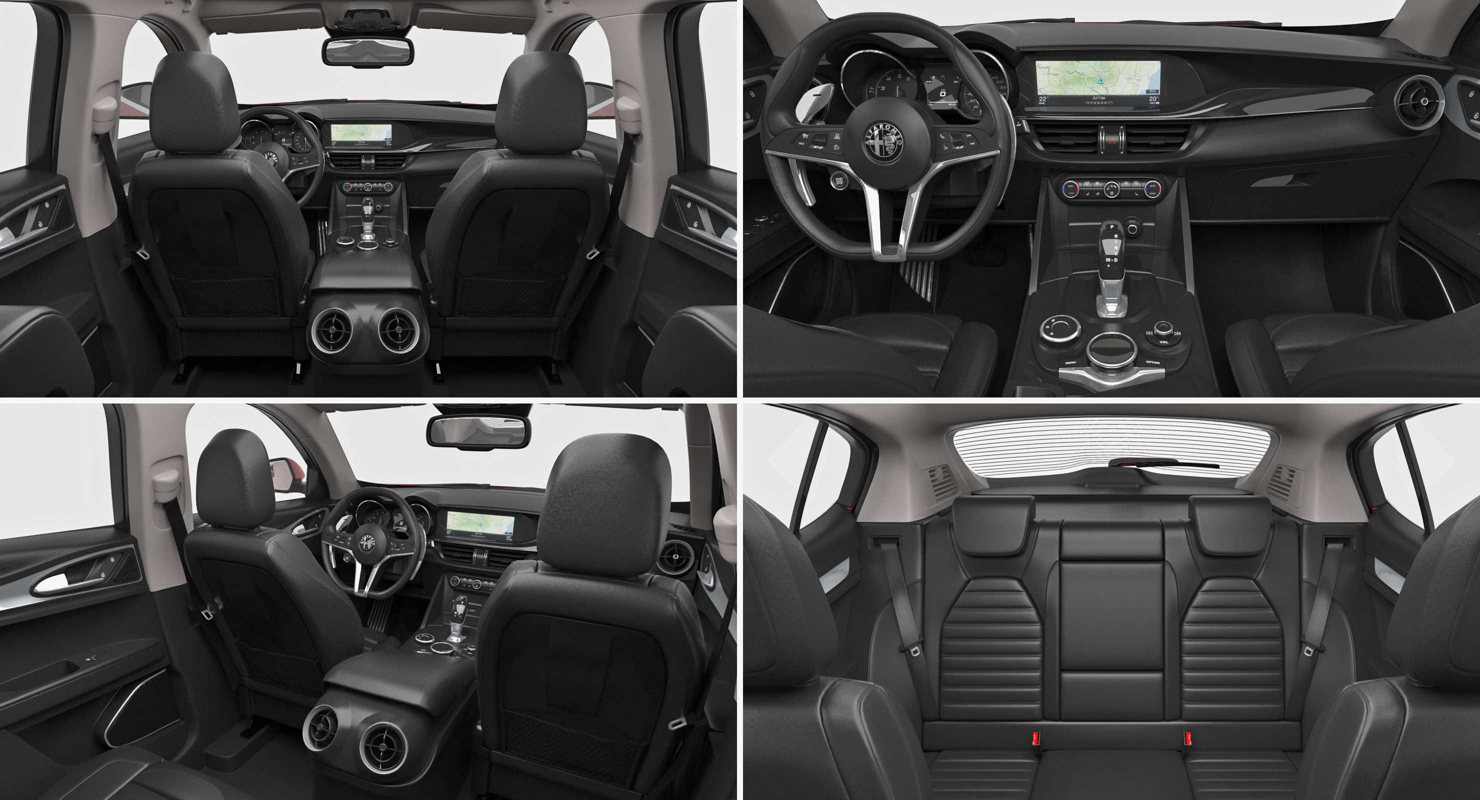 3D Alfa Romeo Stelvio 2017 model