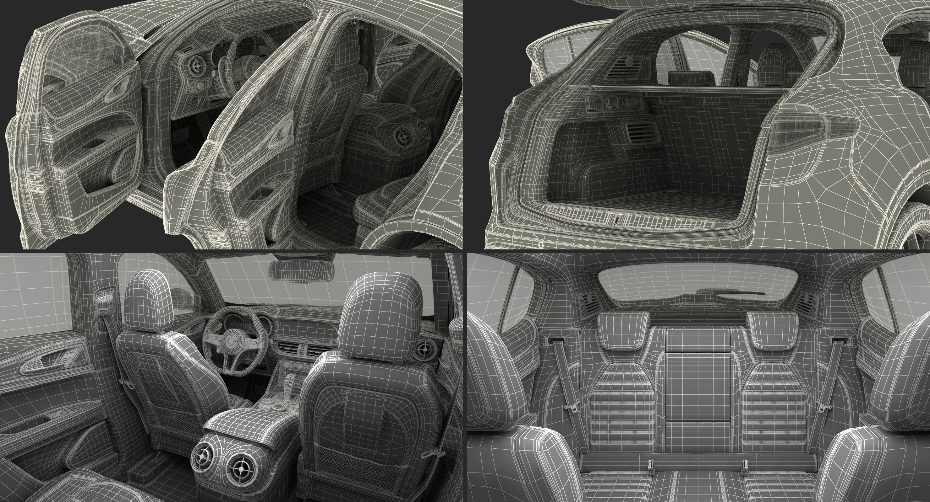3D Alfa Romeo Stelvio 2017 model