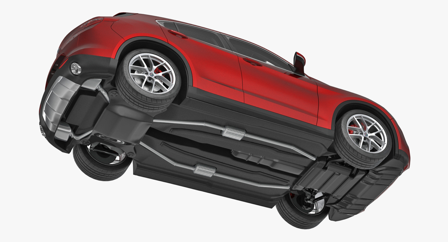 3D Alfa Romeo Stelvio 2017 model