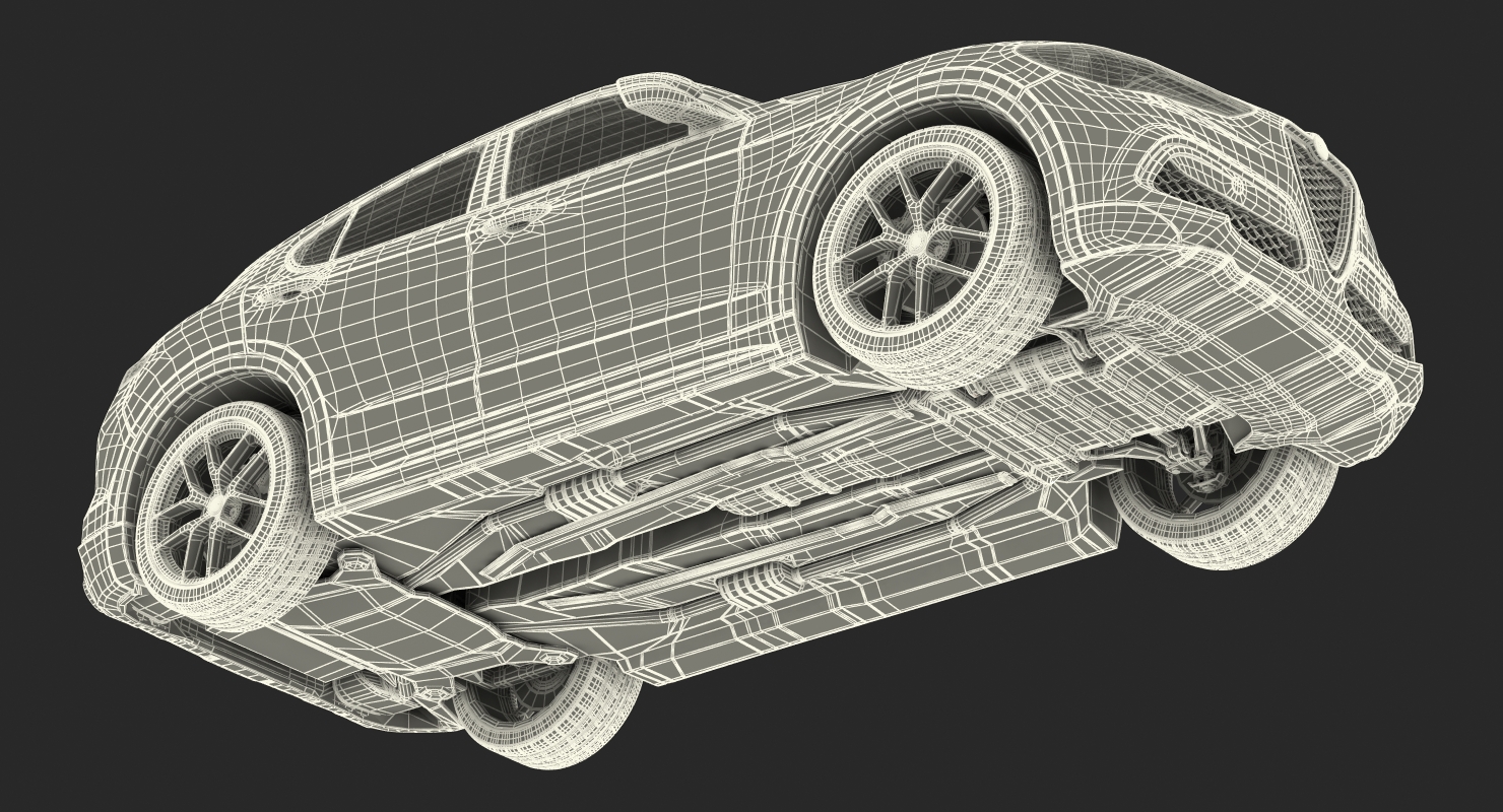 3D Alfa Romeo Stelvio 2017 model