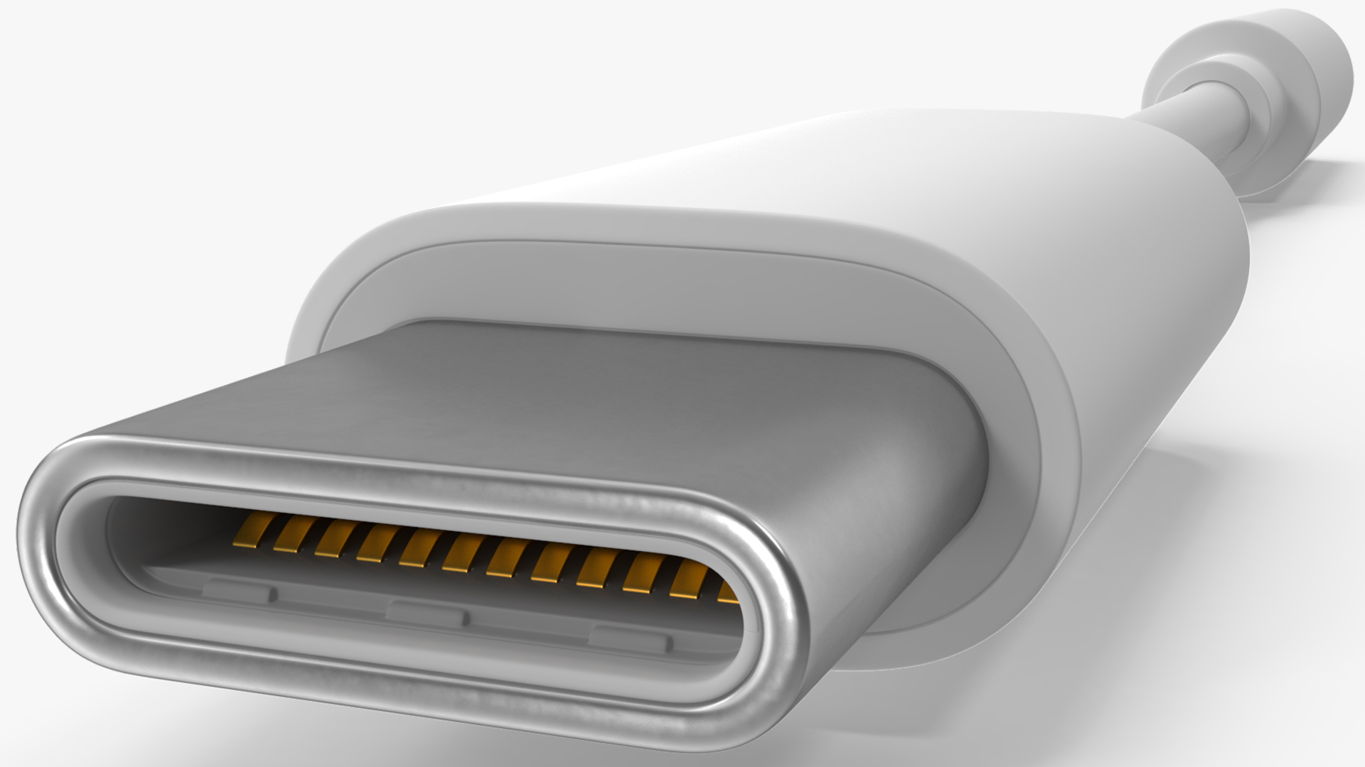 3D USB Type C to 3.5 mm Headphone Jack Adapter model