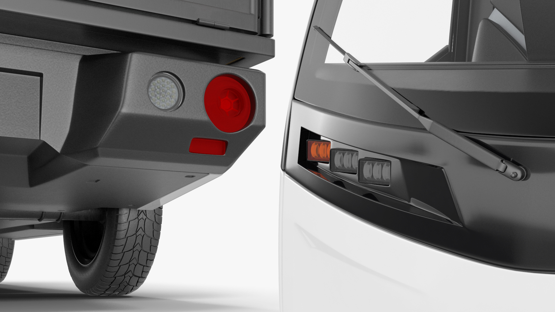 AYRO Vanish Electric Mini Truck Pickup Bed Rigged 3D model
