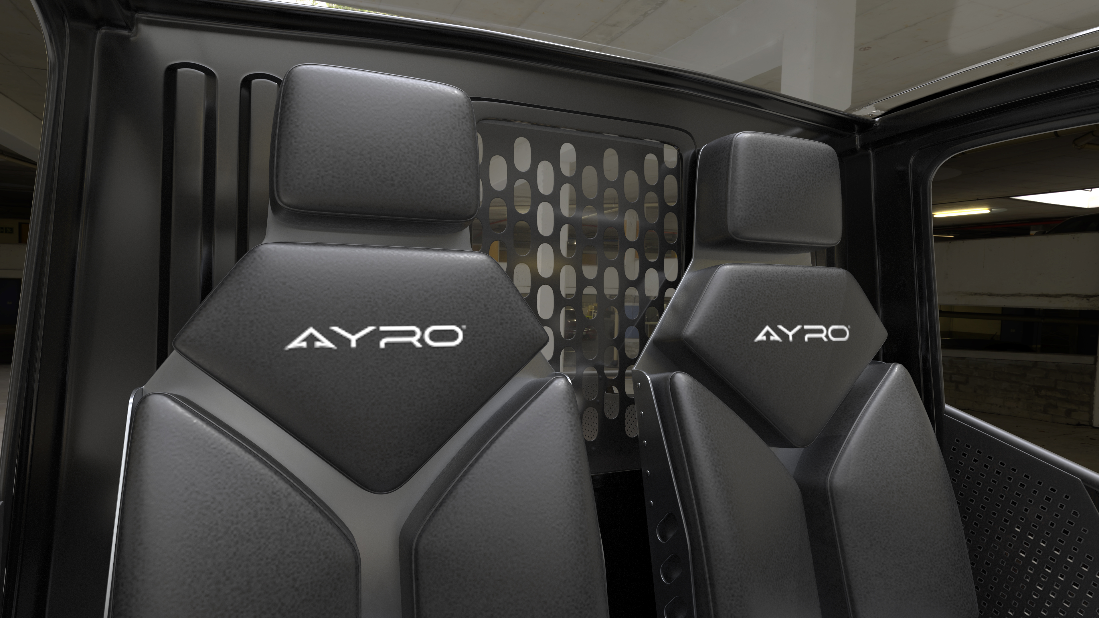 AYRO Vanish Electric Mini Truck Pickup Bed Rigged 3D model