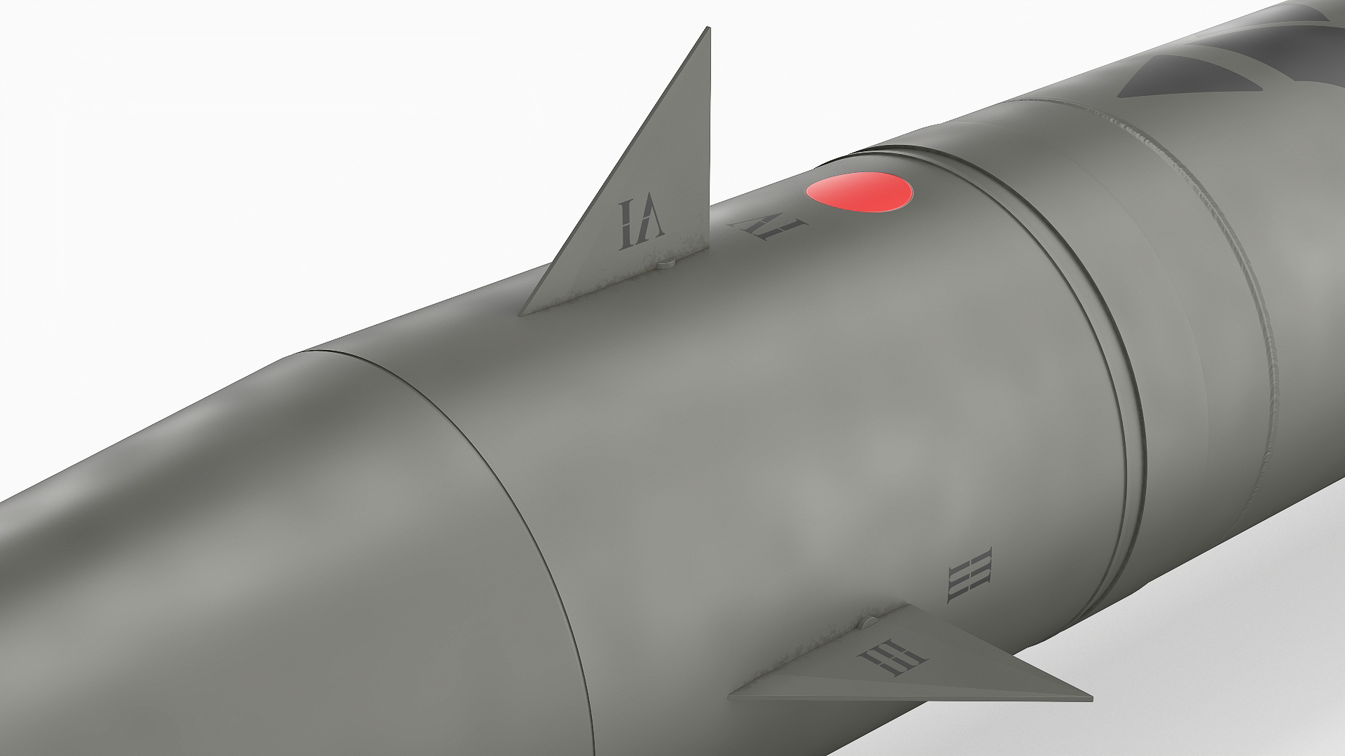 3D Fateh-110 Tactical Strike Missile model