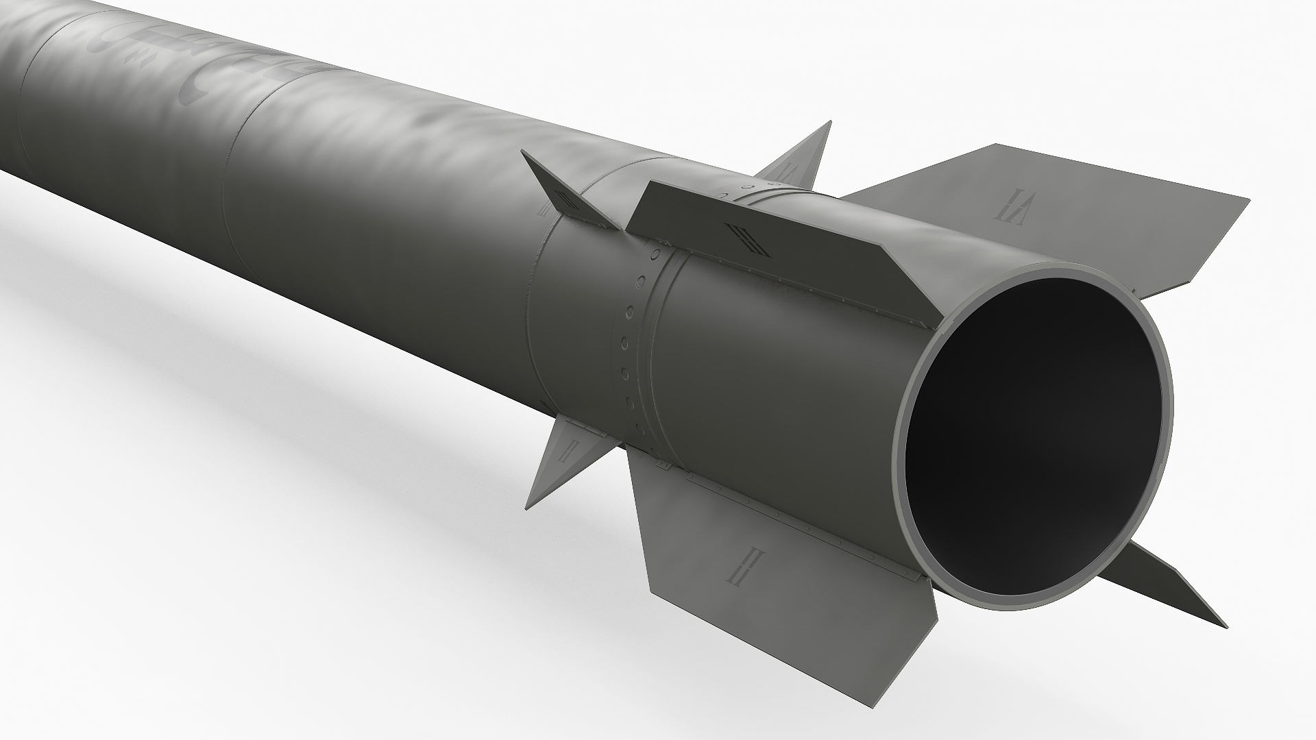 3D Fateh-110 Tactical Strike Missile model