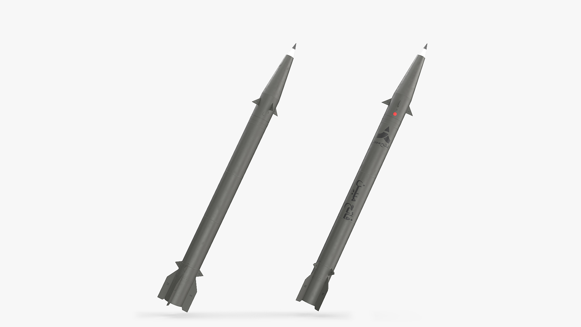 3D Fateh-110 Tactical Strike Missile model
