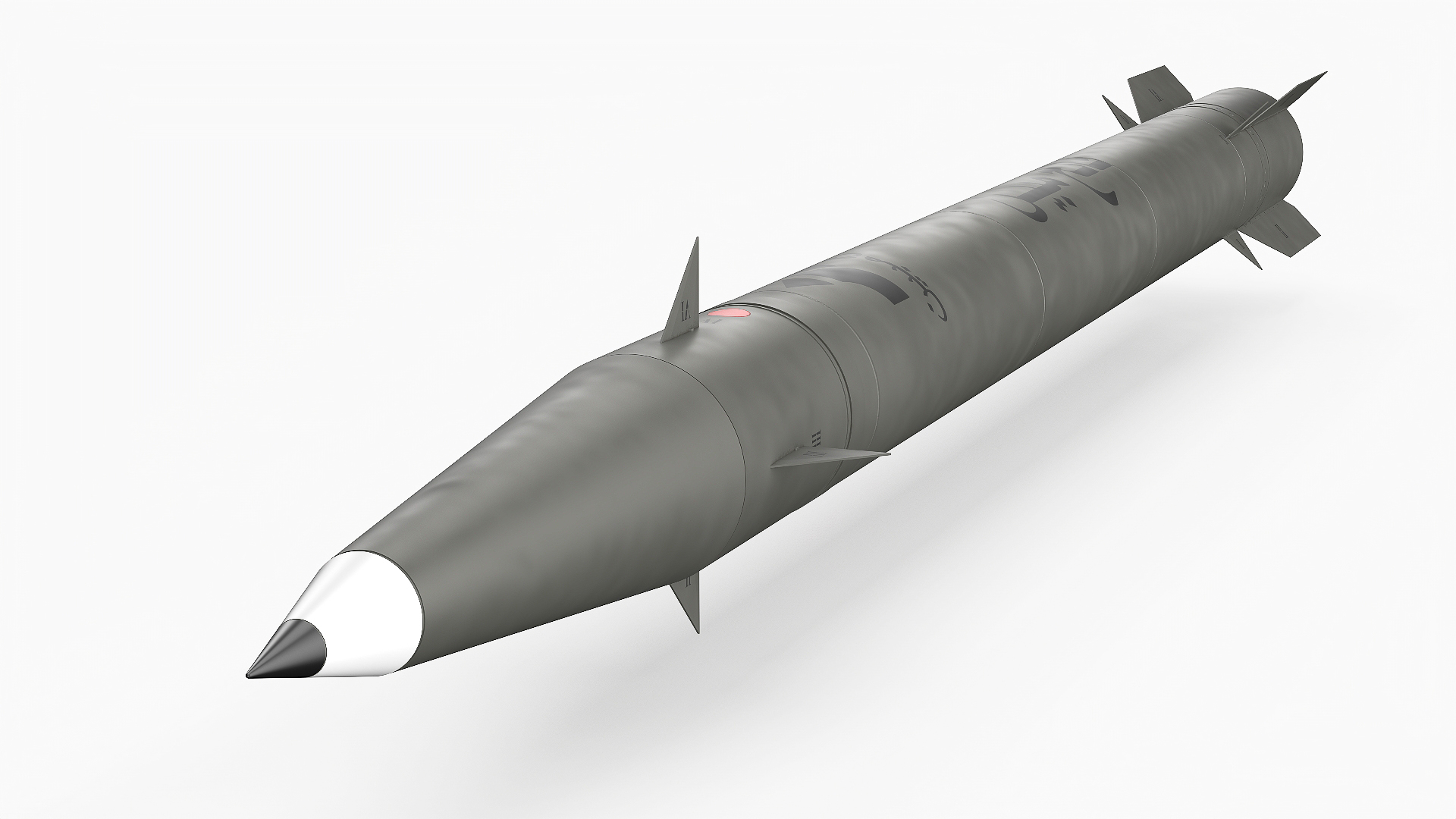 3D Fateh-110 Tactical Strike Missile model