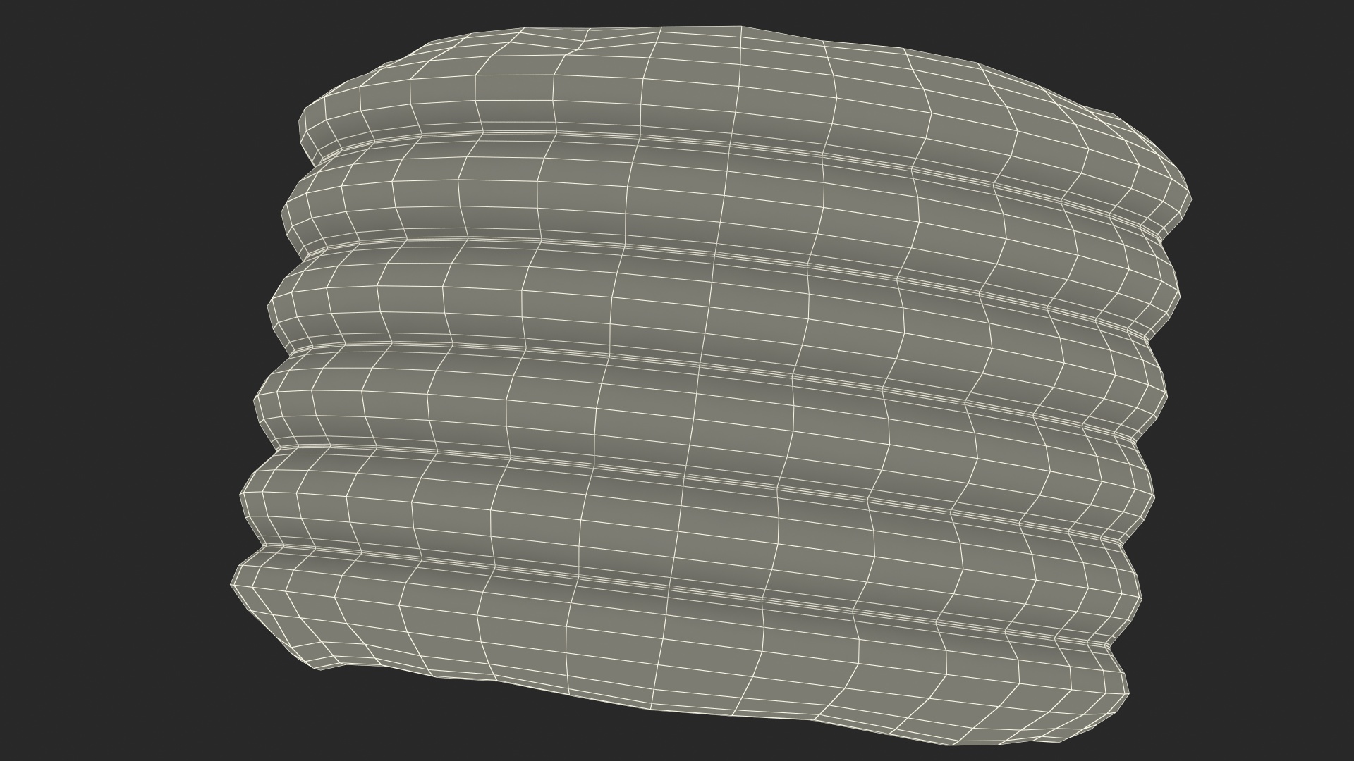 3D model Slice of Butter with Curl
