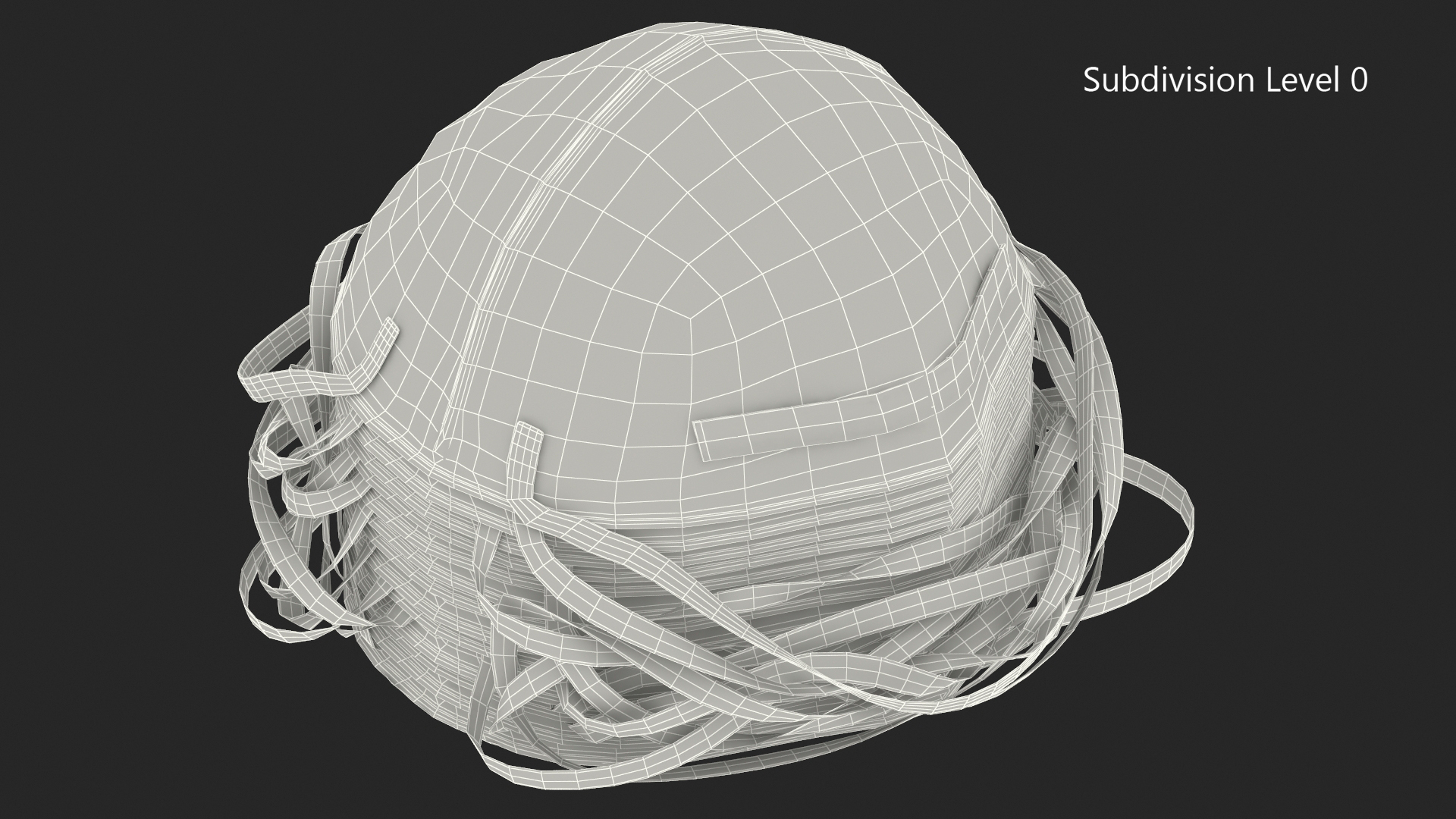 3D Particulate Respirator N95 Class Stack model