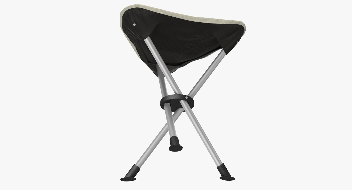 3D Telescopic Tripod Folding Chair