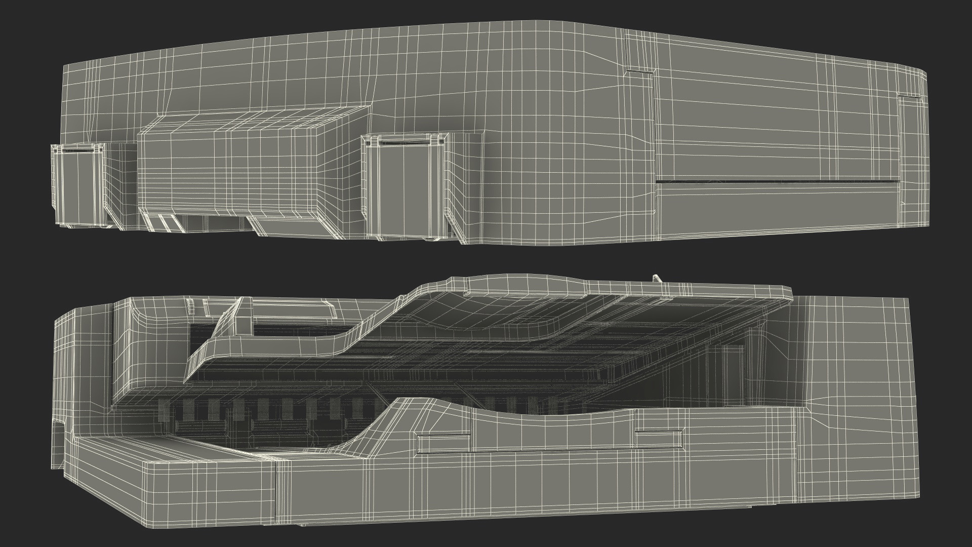 Optional Scanner for MFP IR ADVANCE 4551i II 3D model