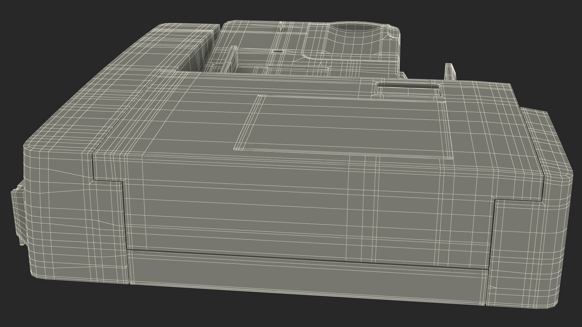 Optional Scanner for MFP IR ADVANCE 4551i II 3D model