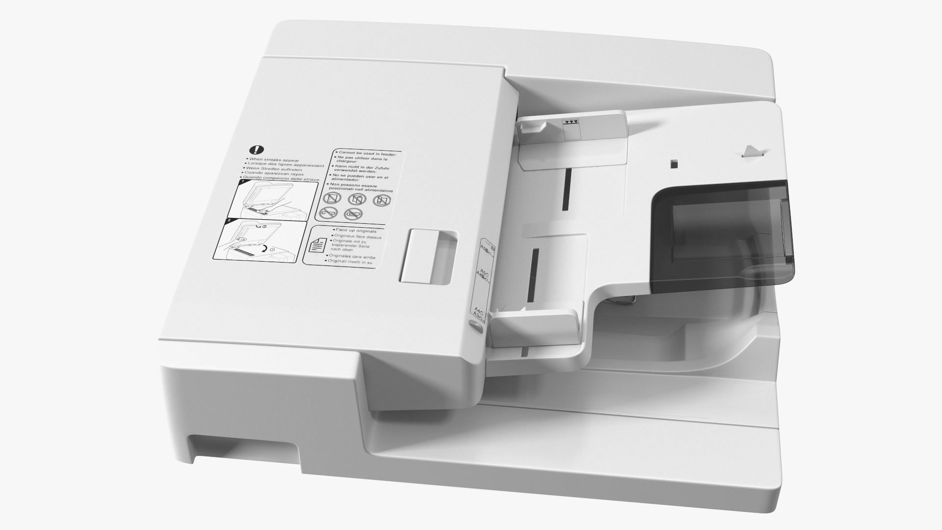 Optional Scanner for MFP IR ADVANCE 4551i II 3D model