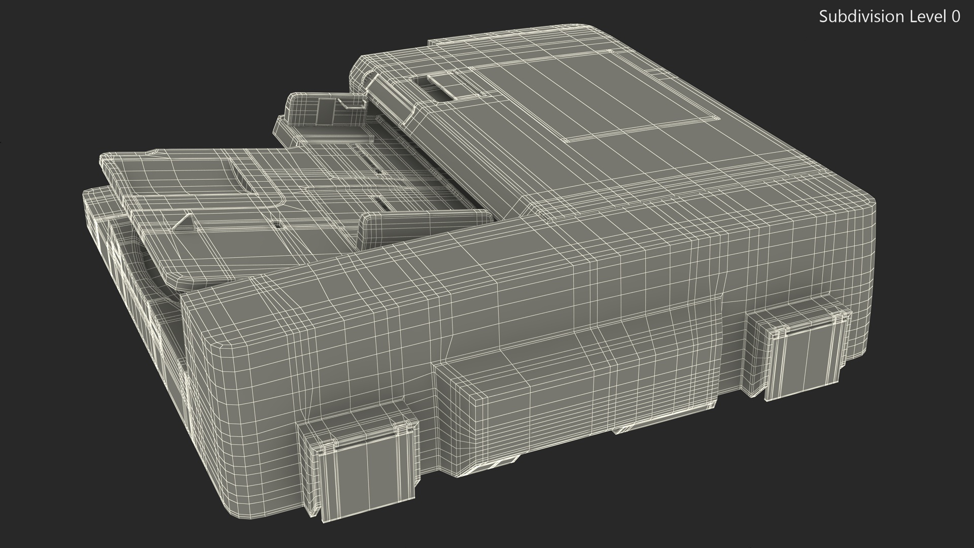 Optional Scanner for MFP IR ADVANCE 4551i II 3D model