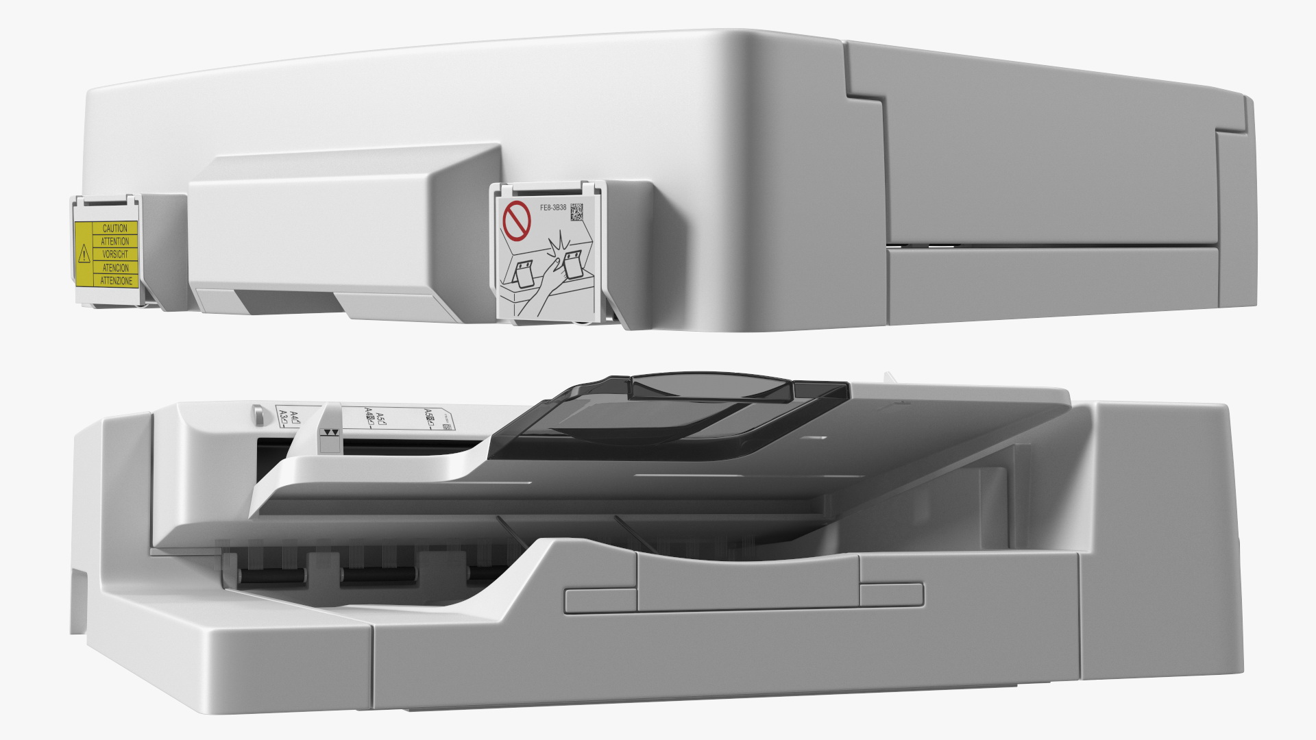 Optional Scanner for MFP IR ADVANCE 4551i II 3D model
