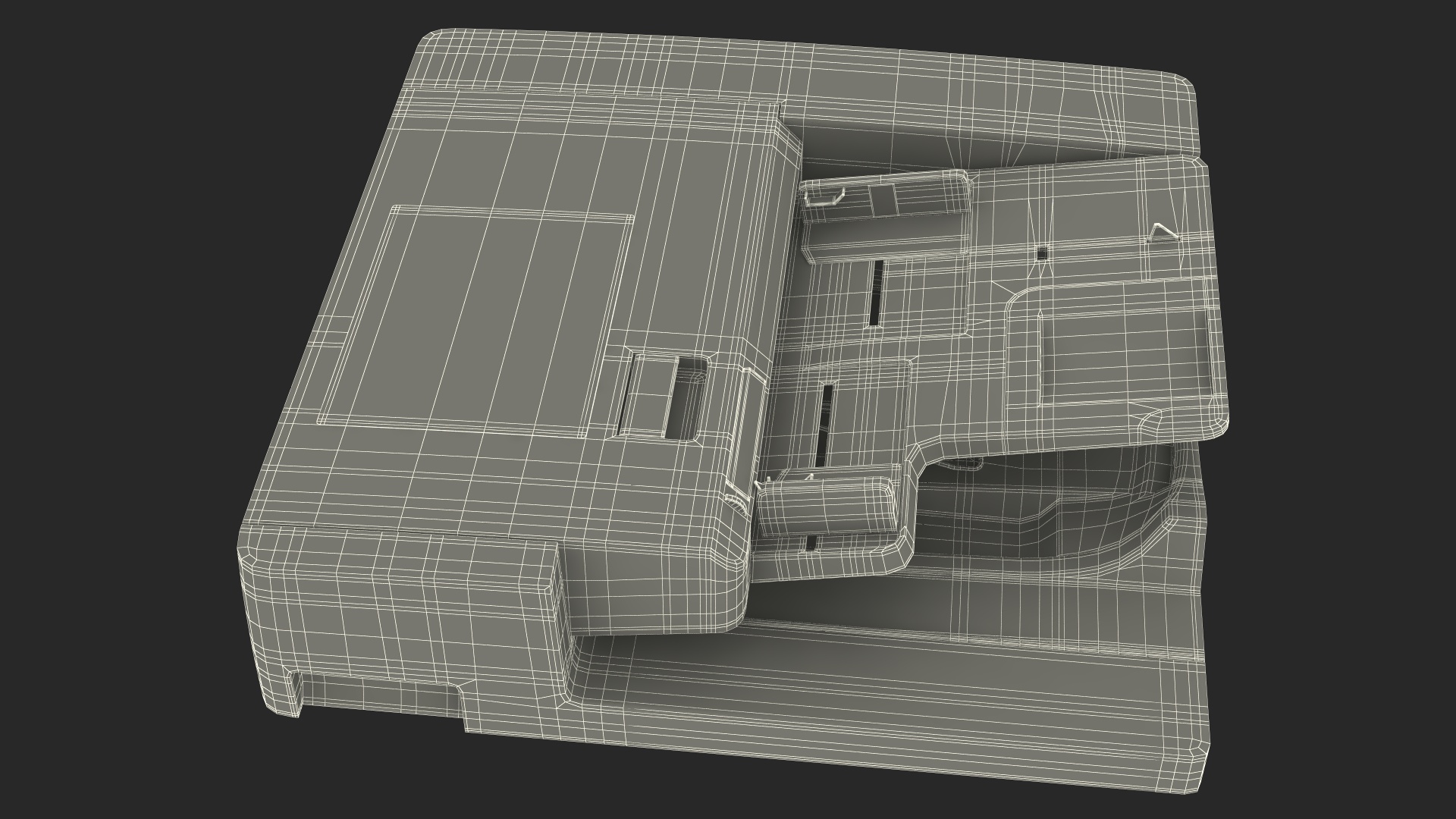 Optional Scanner for MFP IR ADVANCE 4551i II 3D model