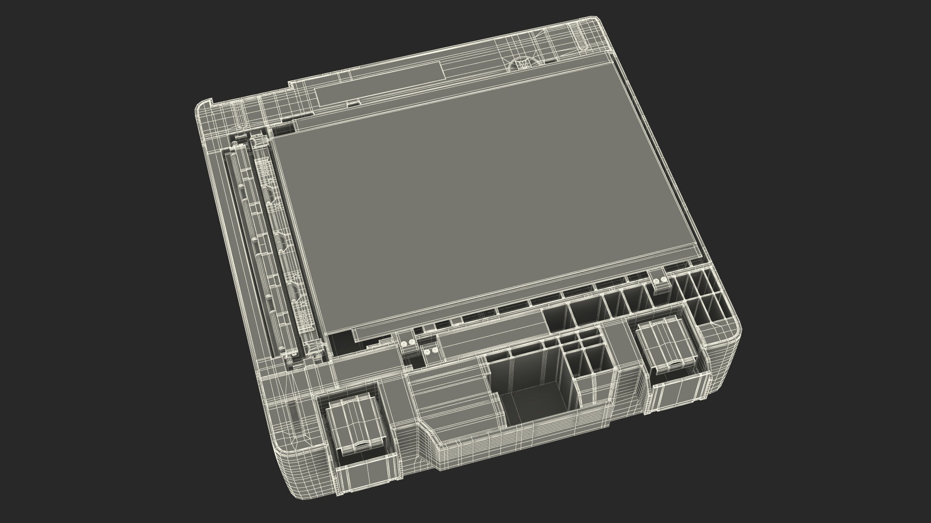 Optional Scanner for MFP IR ADVANCE 4551i II 3D model