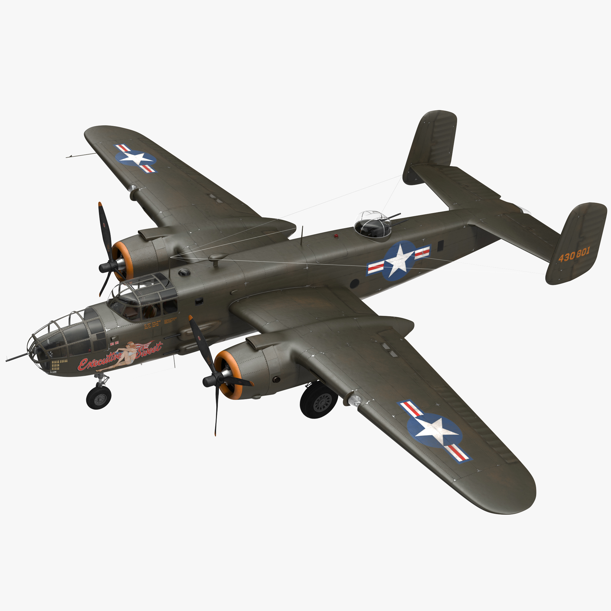 B-25 Mitchell US Medium Bomber, view 4