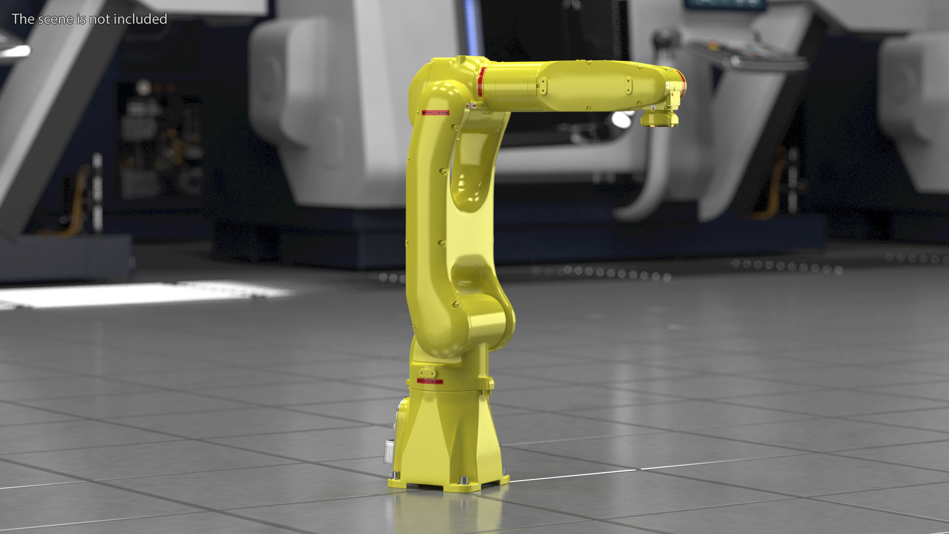 Handling and General Application Robot Arm 3D