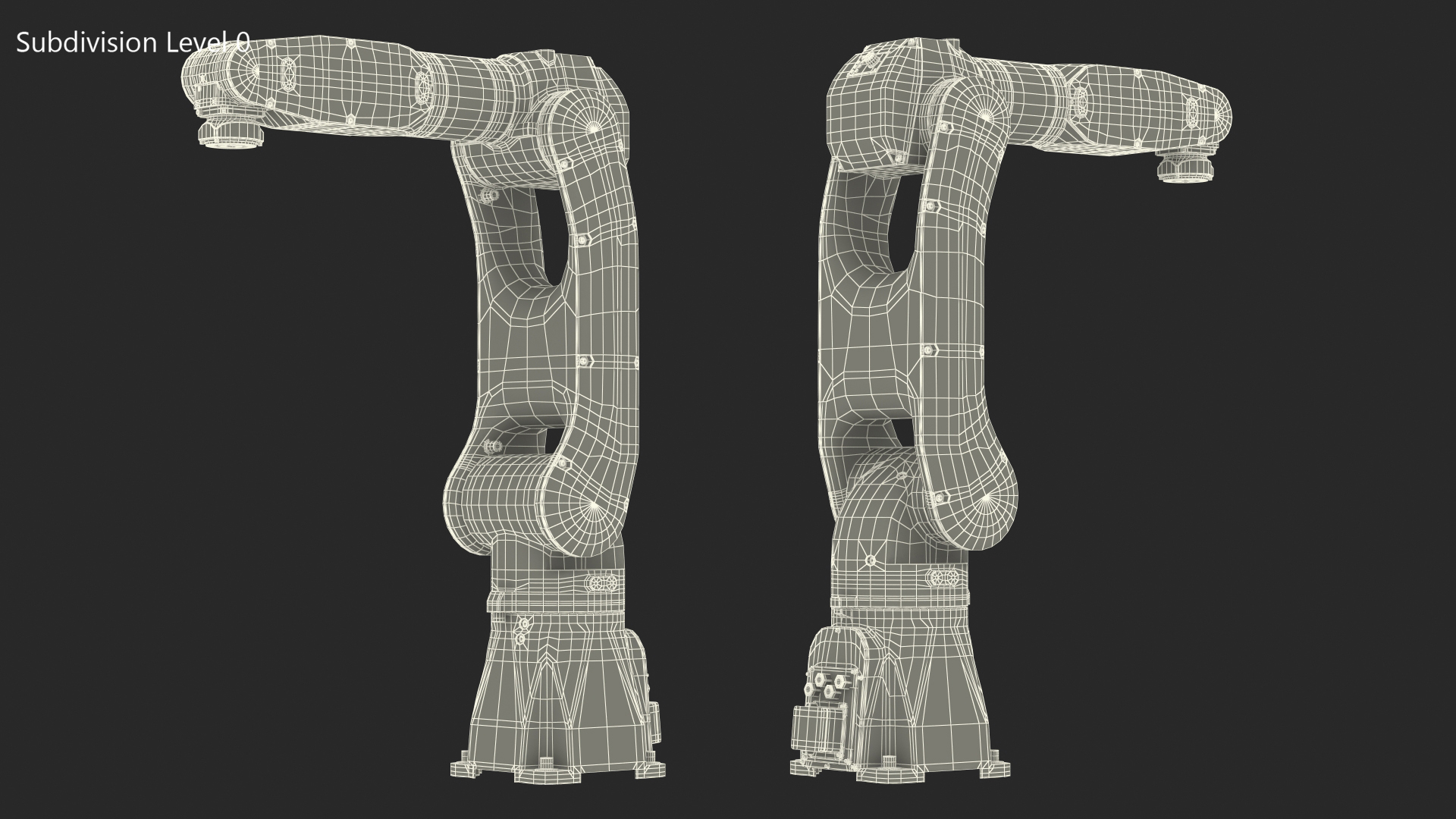 Handling and General Application Robot Arm 3D