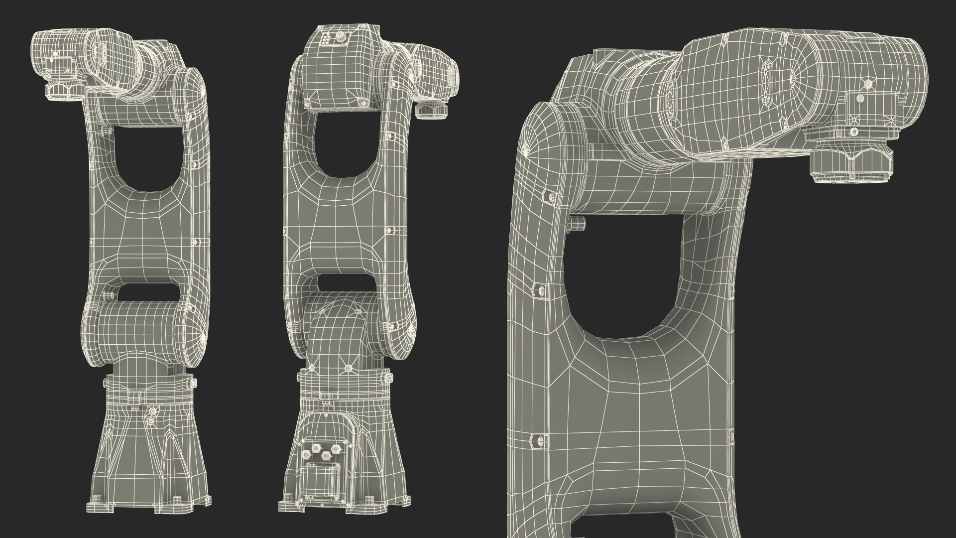 Handling and General Application Robot Arm 3D