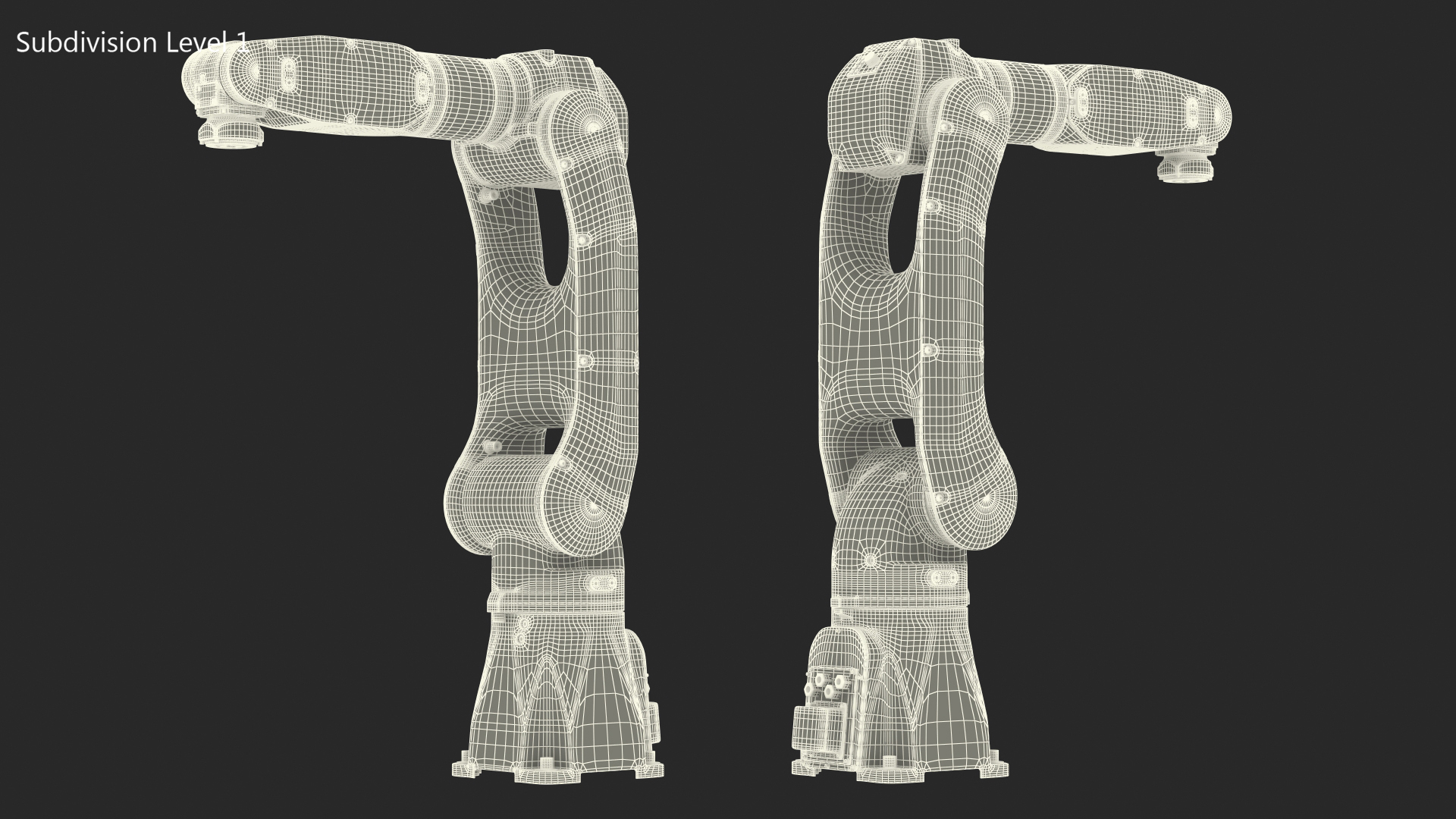 Handling and General Application Robot Arm 3D