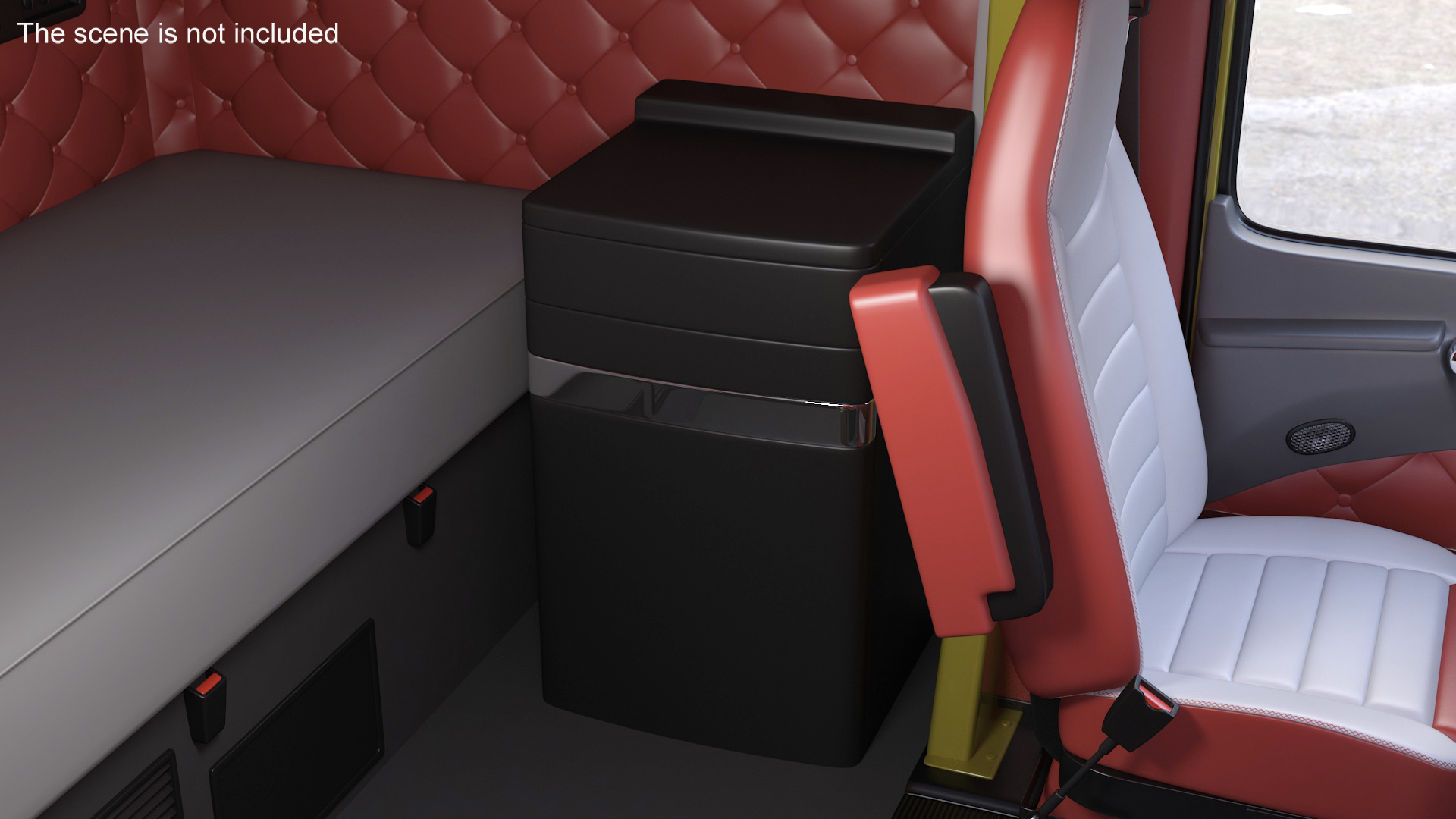 3D model Freight Truck Rigged