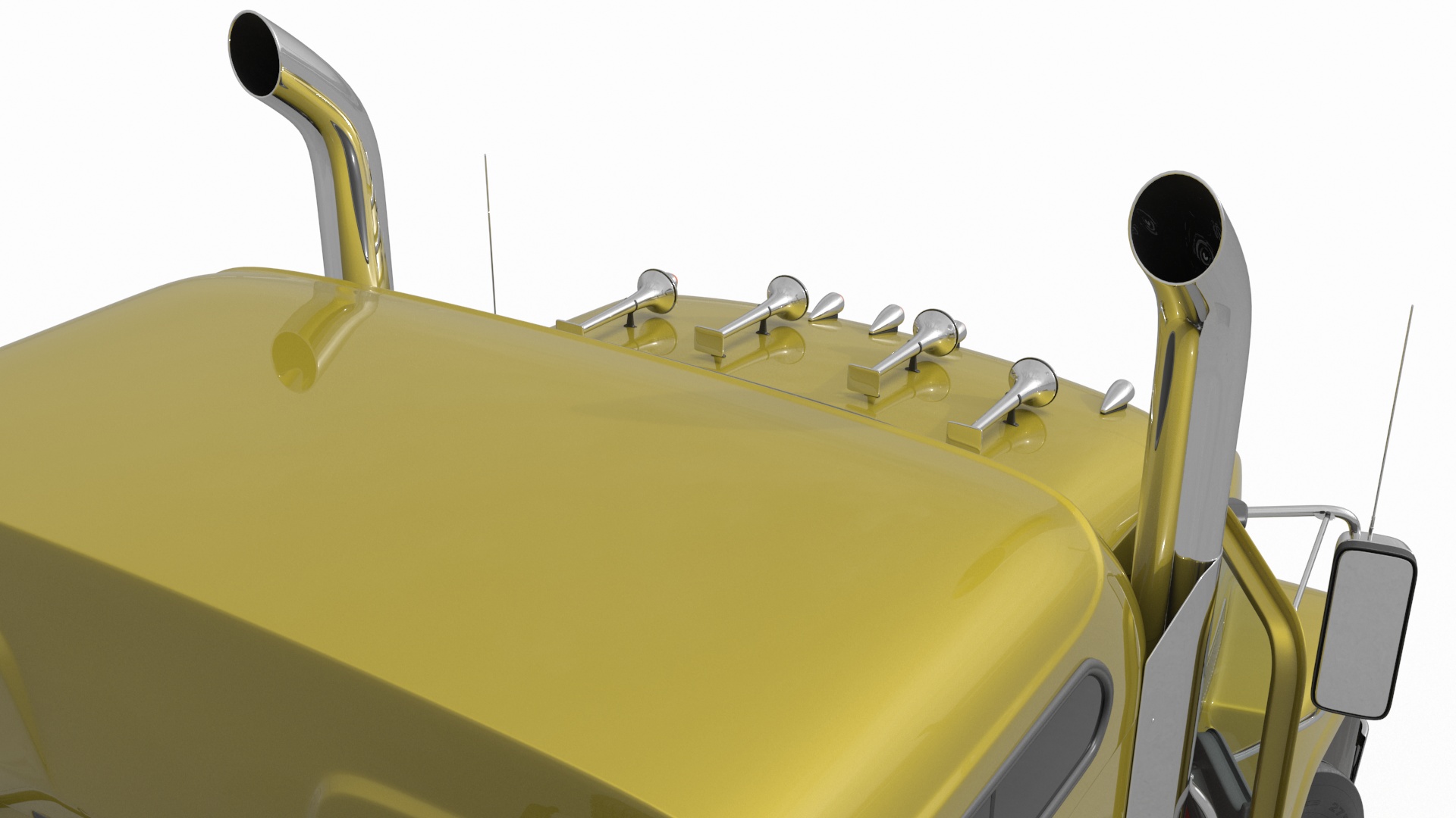 3D model Freight Truck Rigged