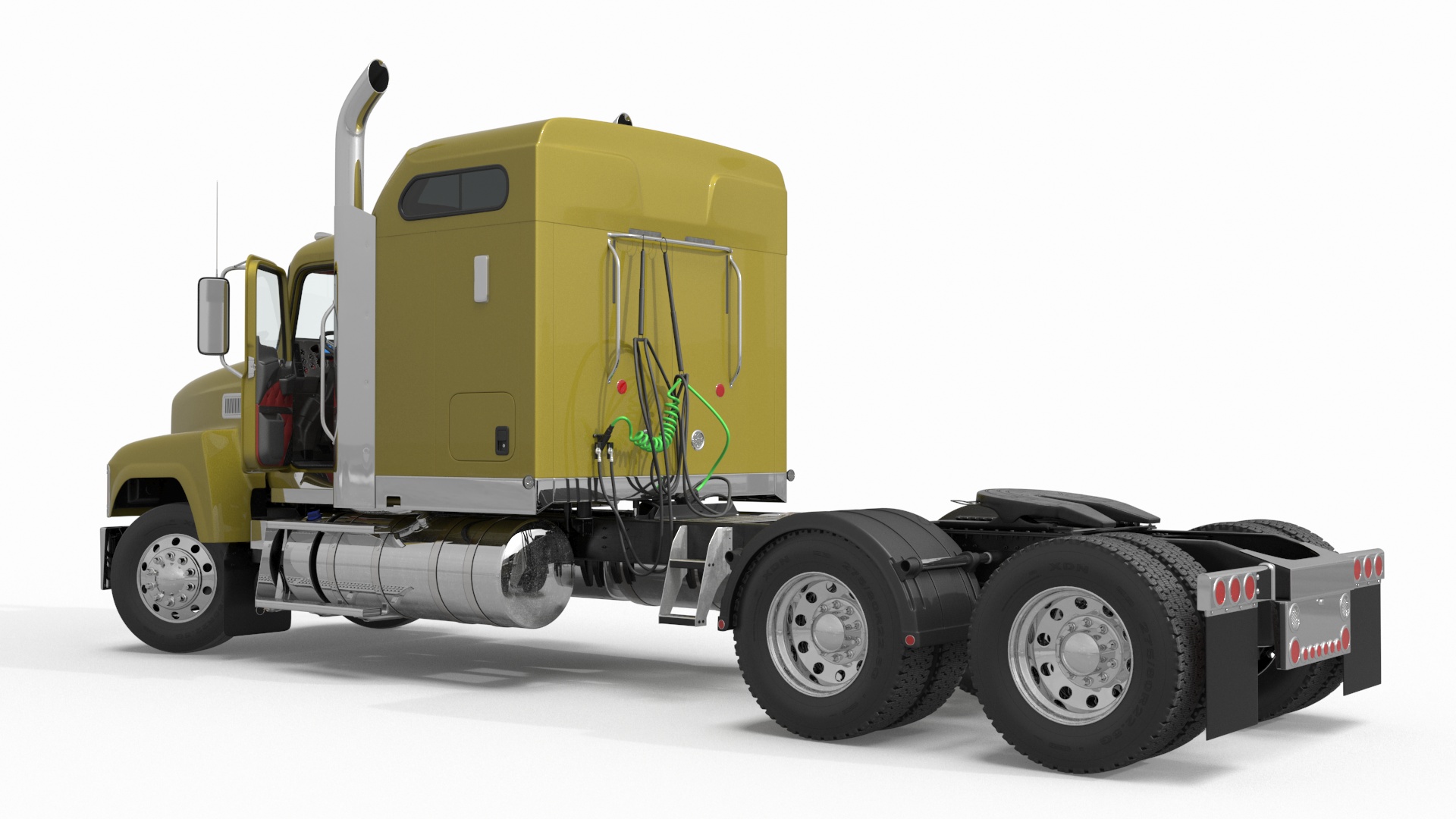 3D model Freight Truck Rigged