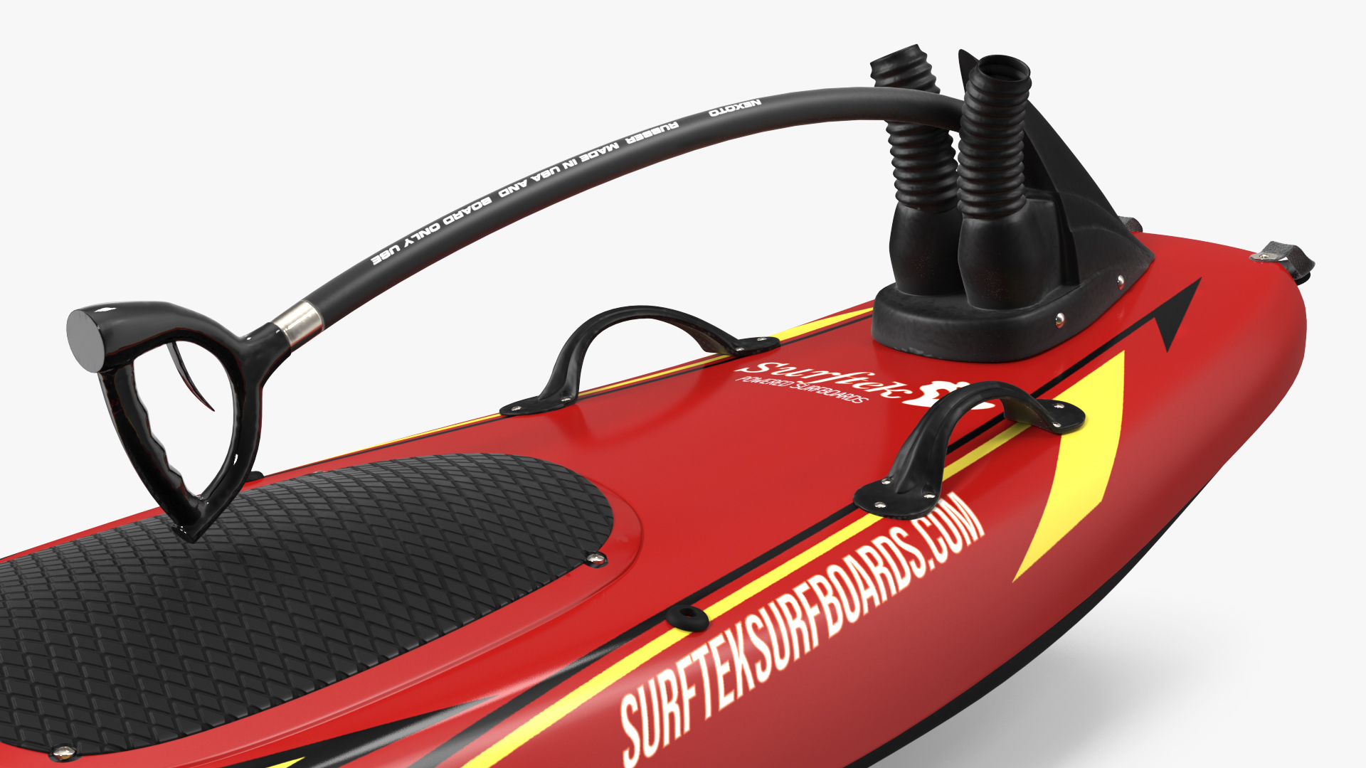 3D Surftek Aquasurf Jet Surfboard Folded Red