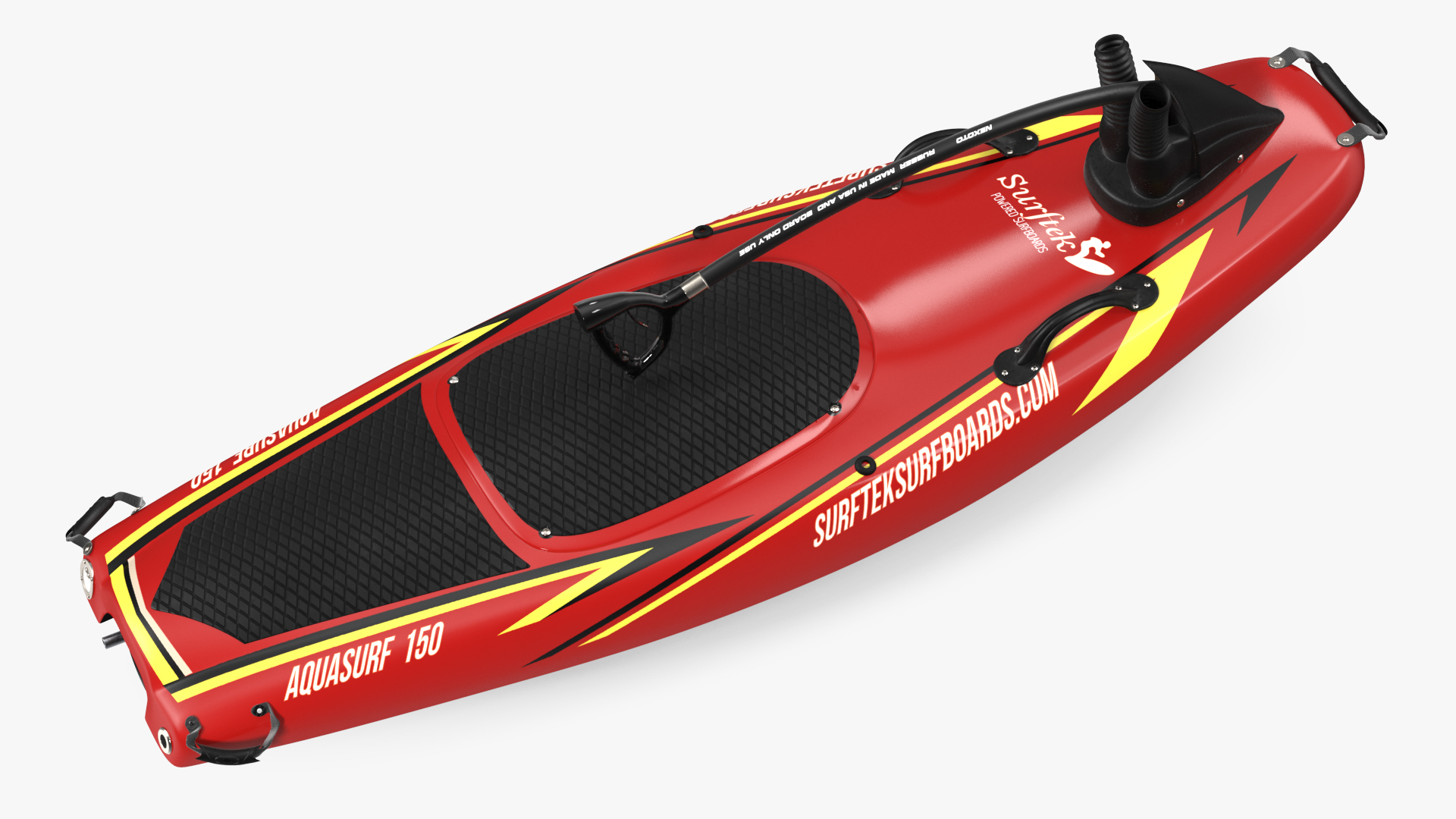 3D Surftek Aquasurf Jet Surfboard Folded Red