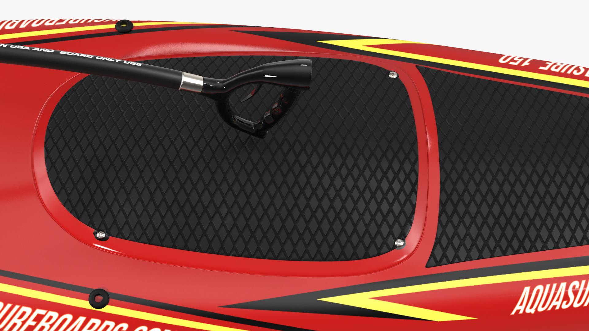 3D Surftek Aquasurf Jet Surfboard Folded Red