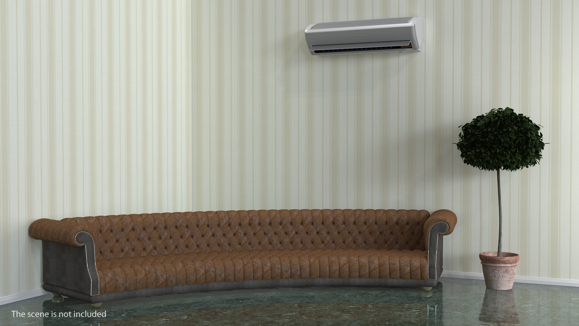 3D Samsung AR9500 Wall Mounted Air Conditioner model