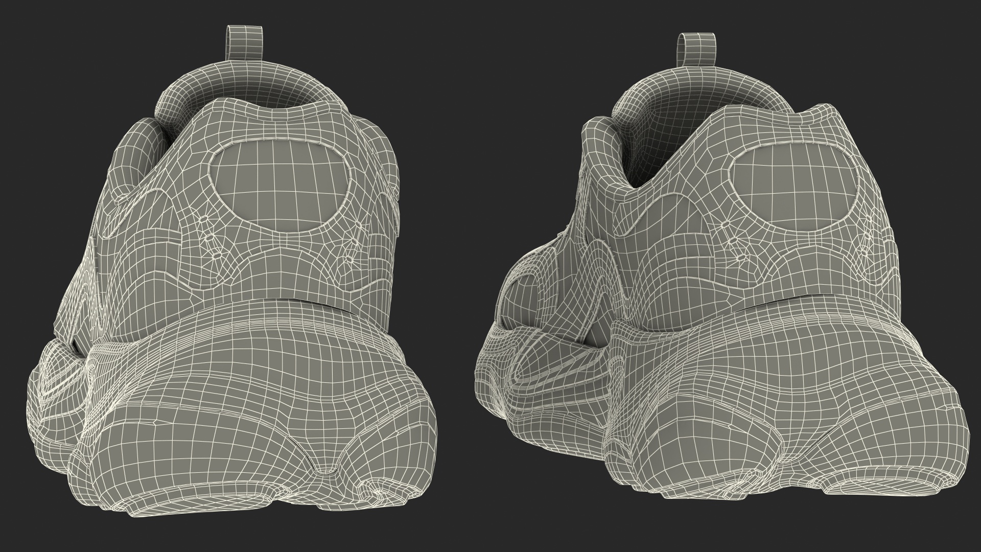 Fashion Sneakers Black 3D