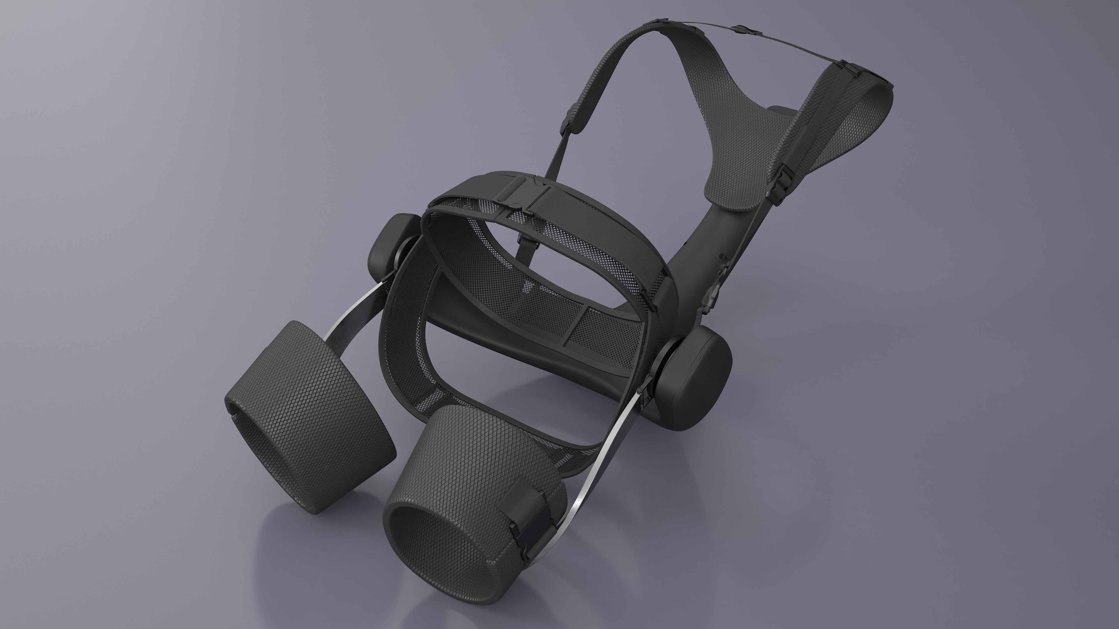 3D Powered Exoskeleton for Weight Lifting model