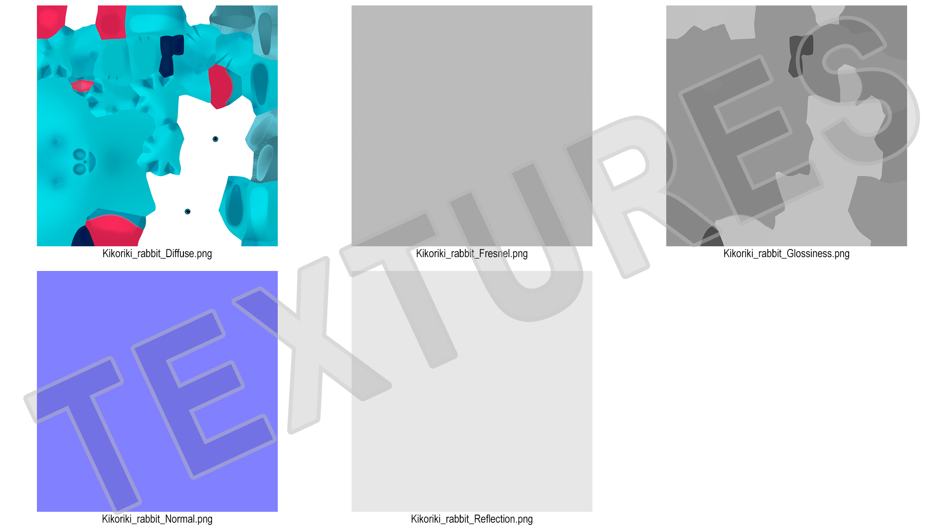 Cartoon Character Krash Sad Pose 3D