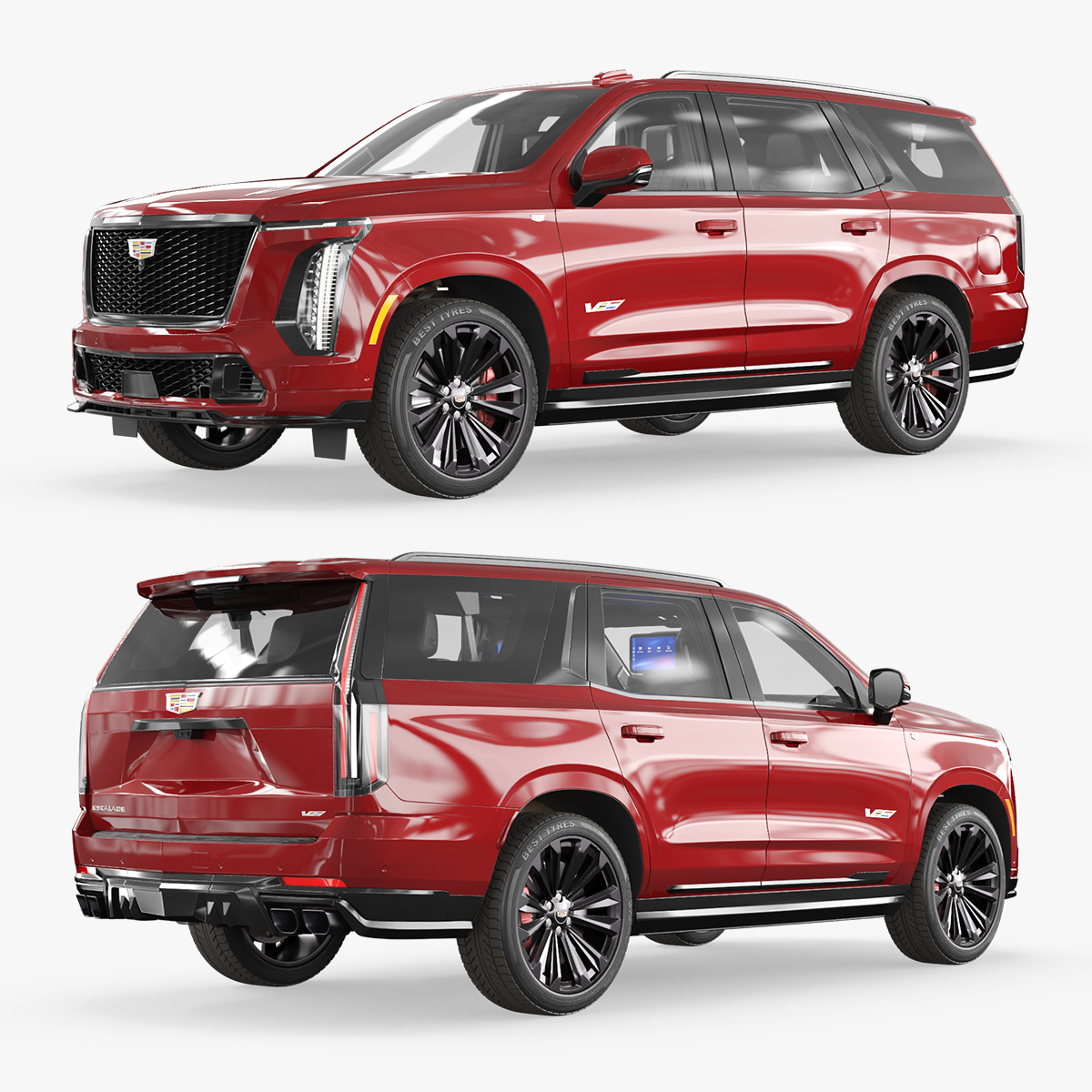2026 Cadillac Escalade-V Luxury SUV Red